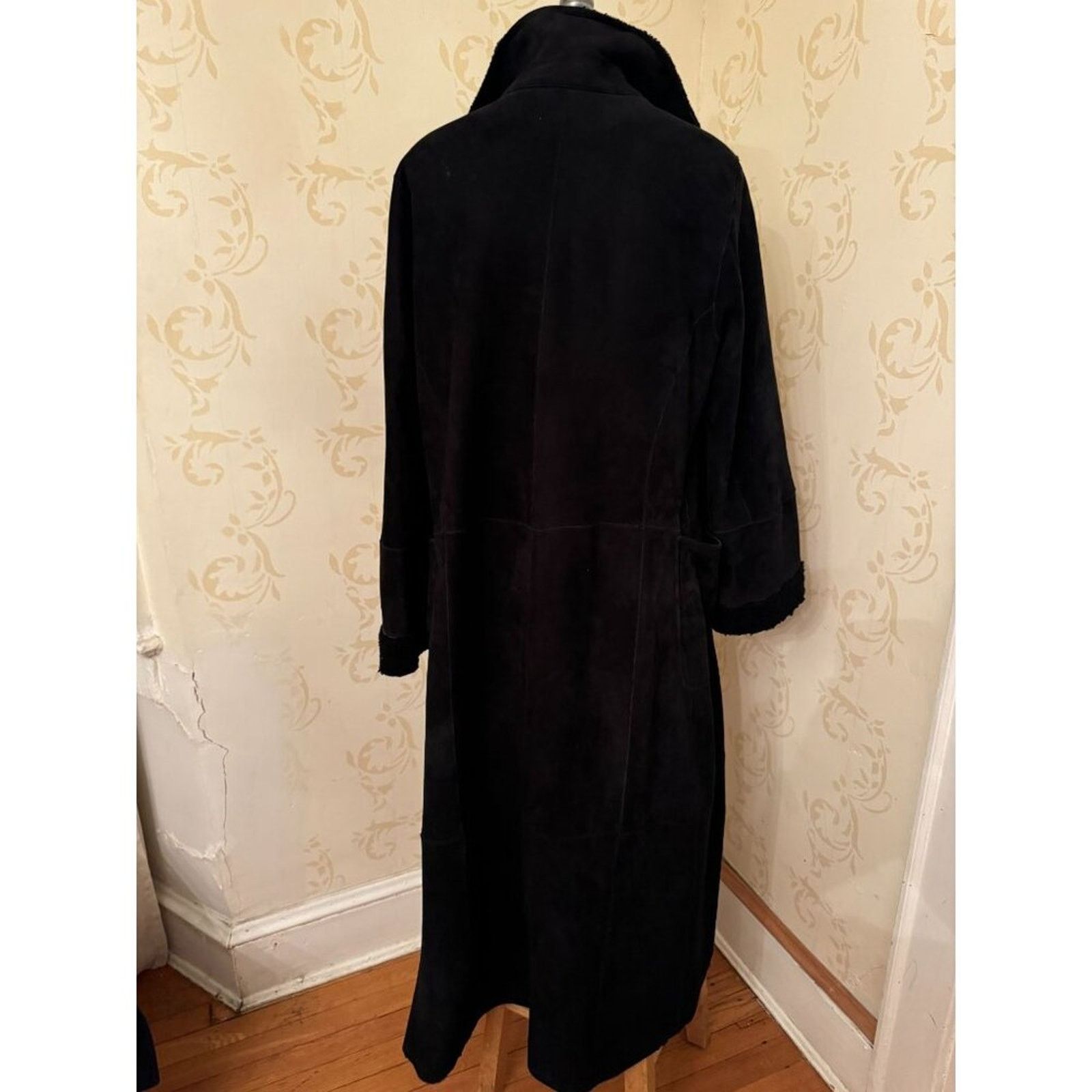Vintage Autunno Collezione Shearling Maxi Stunning Jacket Ladies M Size M / US 6-8 / IT 42-44 - 3 Thumbnail