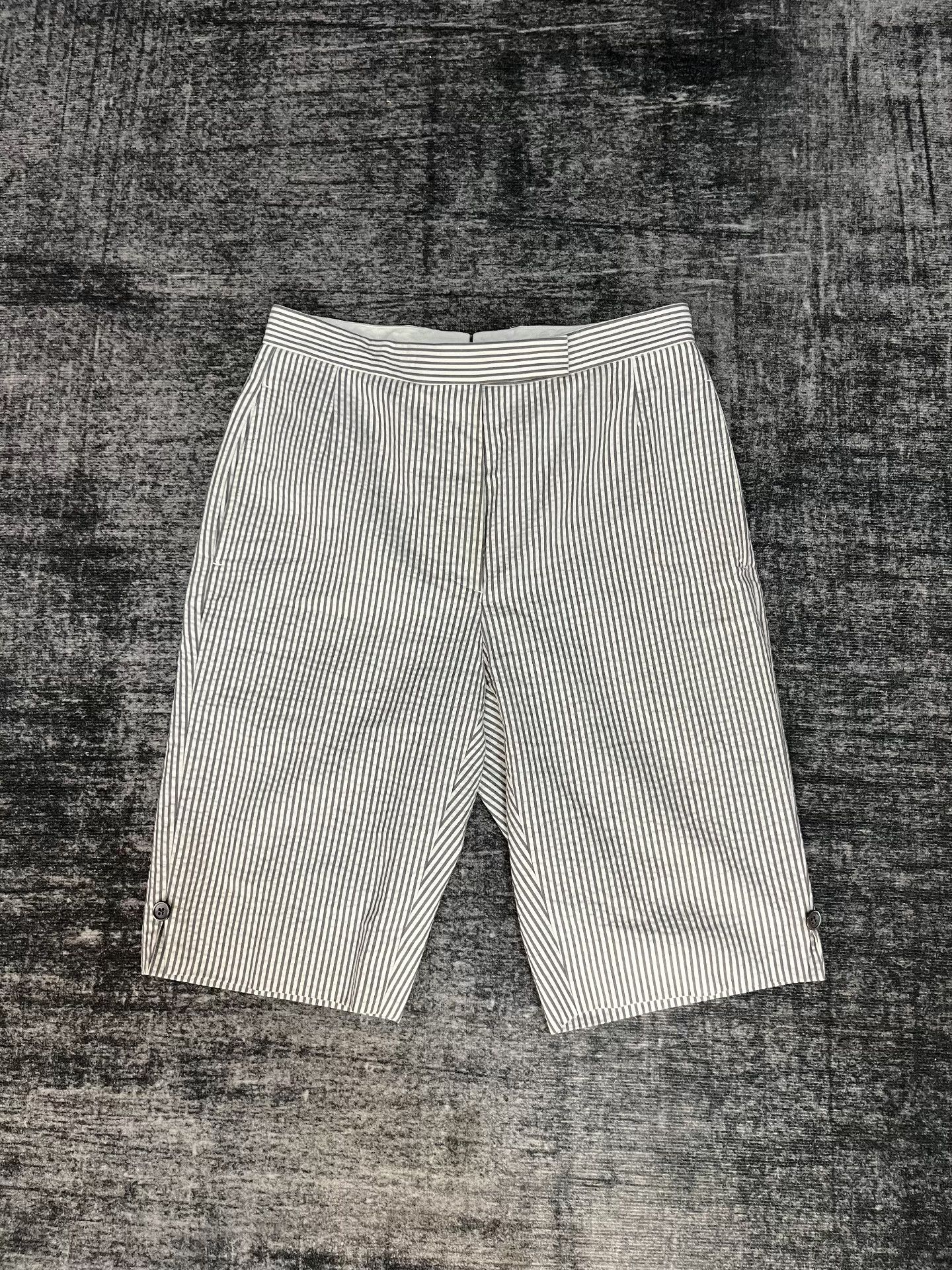 Thom Browne Thom Browne Casual Striped Brown Shorts 38 Men Size US 38 / EU 54 - 1 Thumbnail