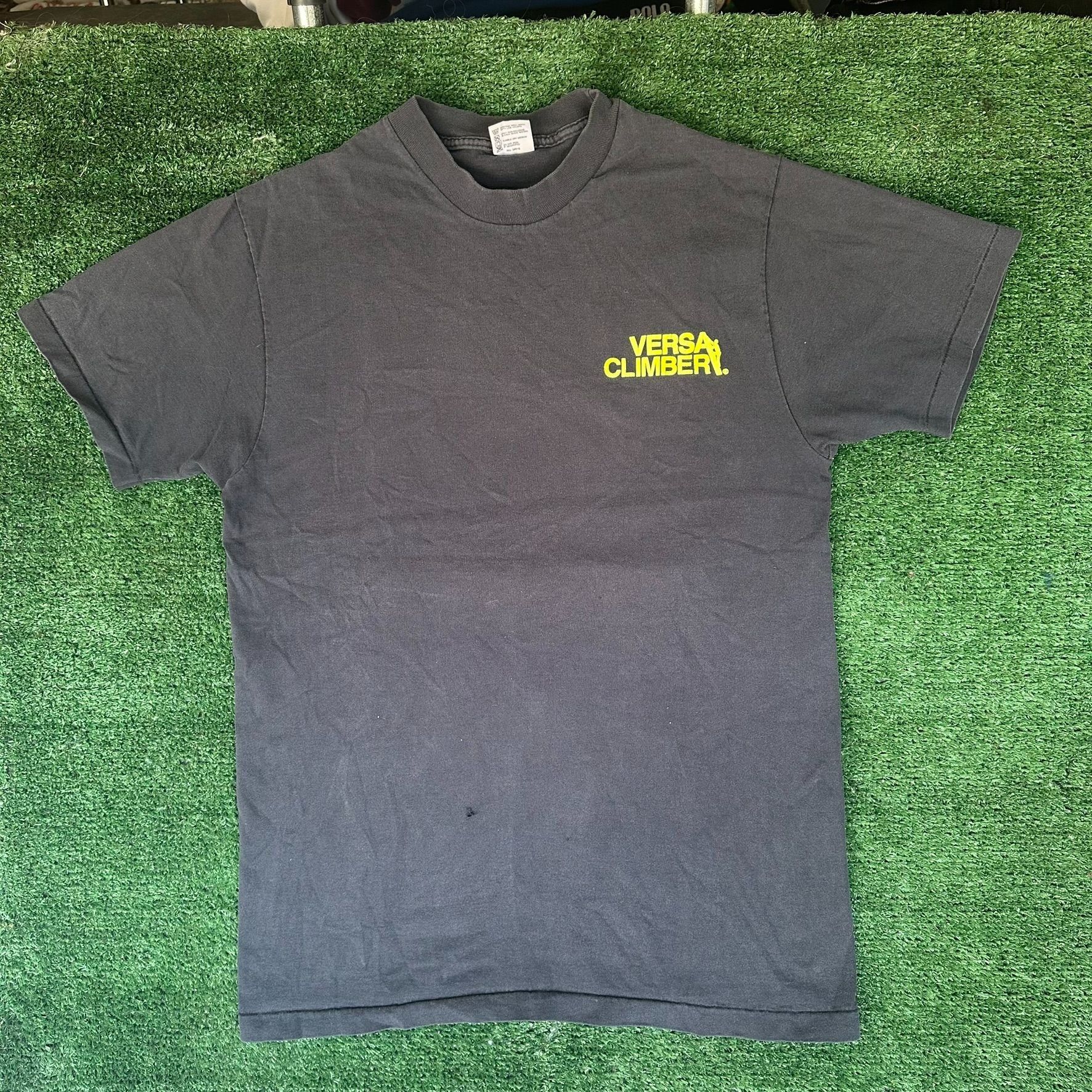 Anvil Vintage 90s VersaClimber T-Shirt Neon Workout Gym Exercise S Size US M / EU 48-50 / 2 - 3 Thumbnail
