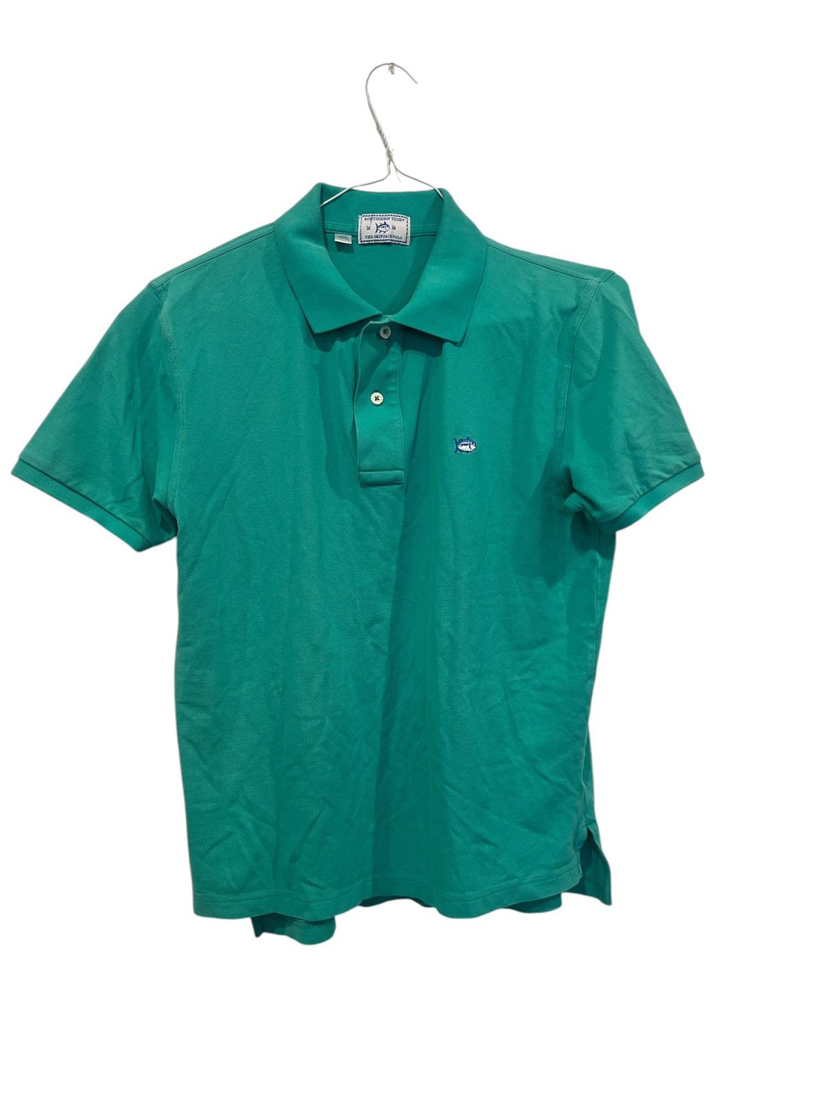 Southern Tide Southern Tide The Skipjack Polo Men’s Medium Blue Teal Size US M / EU 48-50 / 2 - 1 Thumbnail