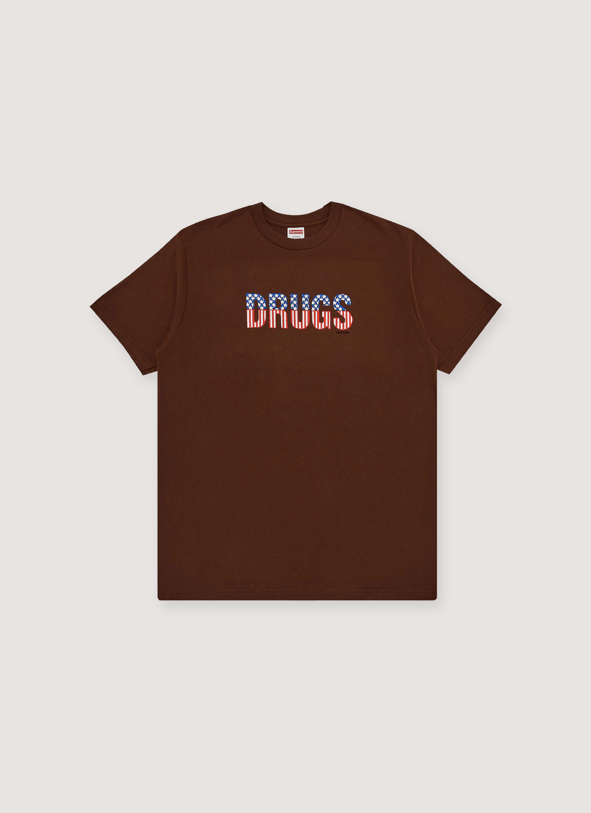 Supreme Drugs Tee Brown Size US M / EU 48-50 / 2 - 1 Preview