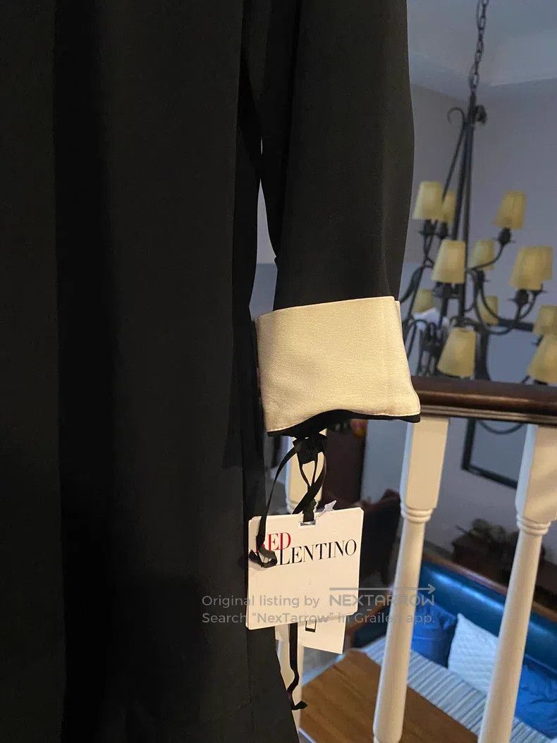 Valentino Valentino Long sleeve crew neck bow streamer umbrella dres Size M / US 6-8 / IT 42-44 - 3 Thumbnail