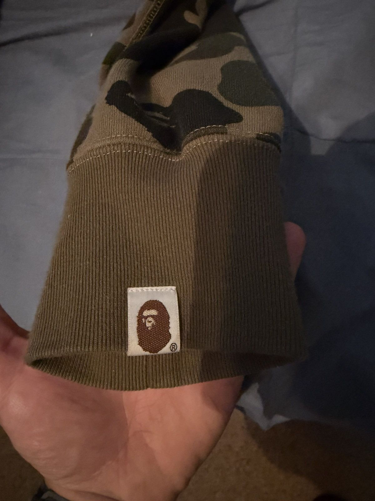Bape Bape Ponr 1st Camo Full Zip Hoodie Size US L / EU 52-54 / 3 - 4 Thumbnail