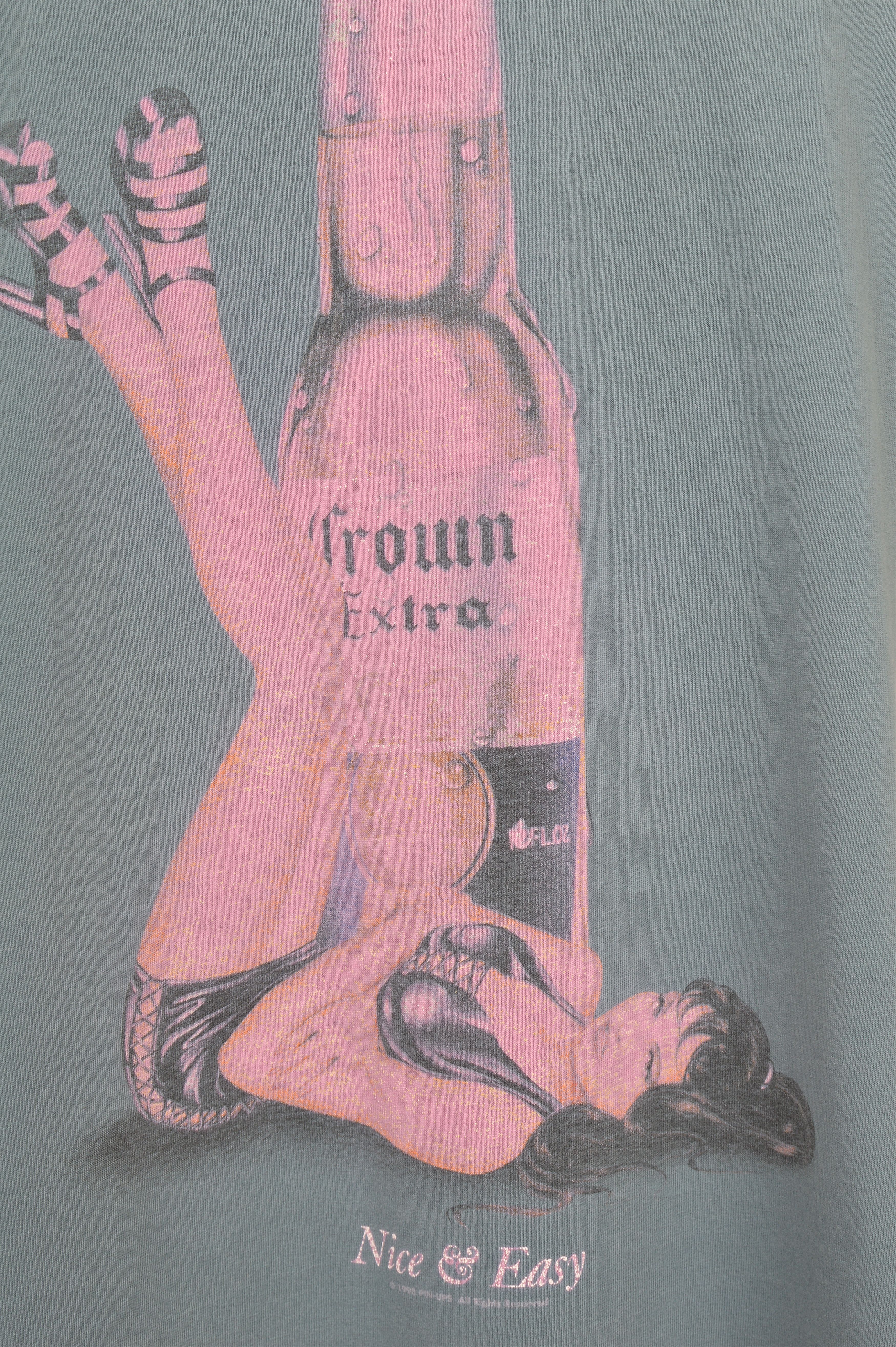 Vintage Murina Corona Extra Nice and Easy Vintage 1998 T-Shirt Size US XL / EU 56 / 4 - 3 Thumbnail