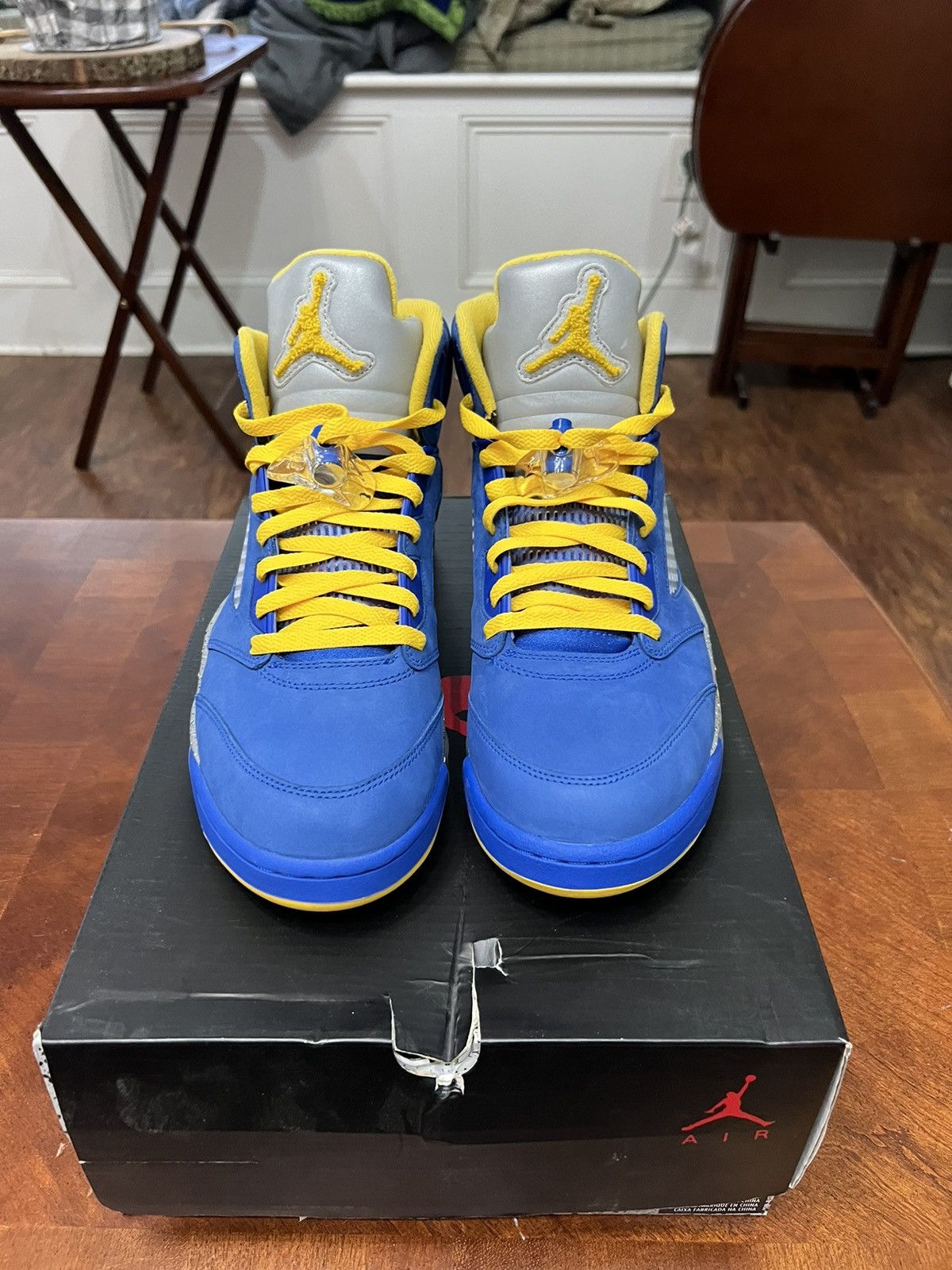 Jordan Brand Air Jordan 5 Retro “Laney JSP” Size US 11 / EU 44 - 5 Thumbnail