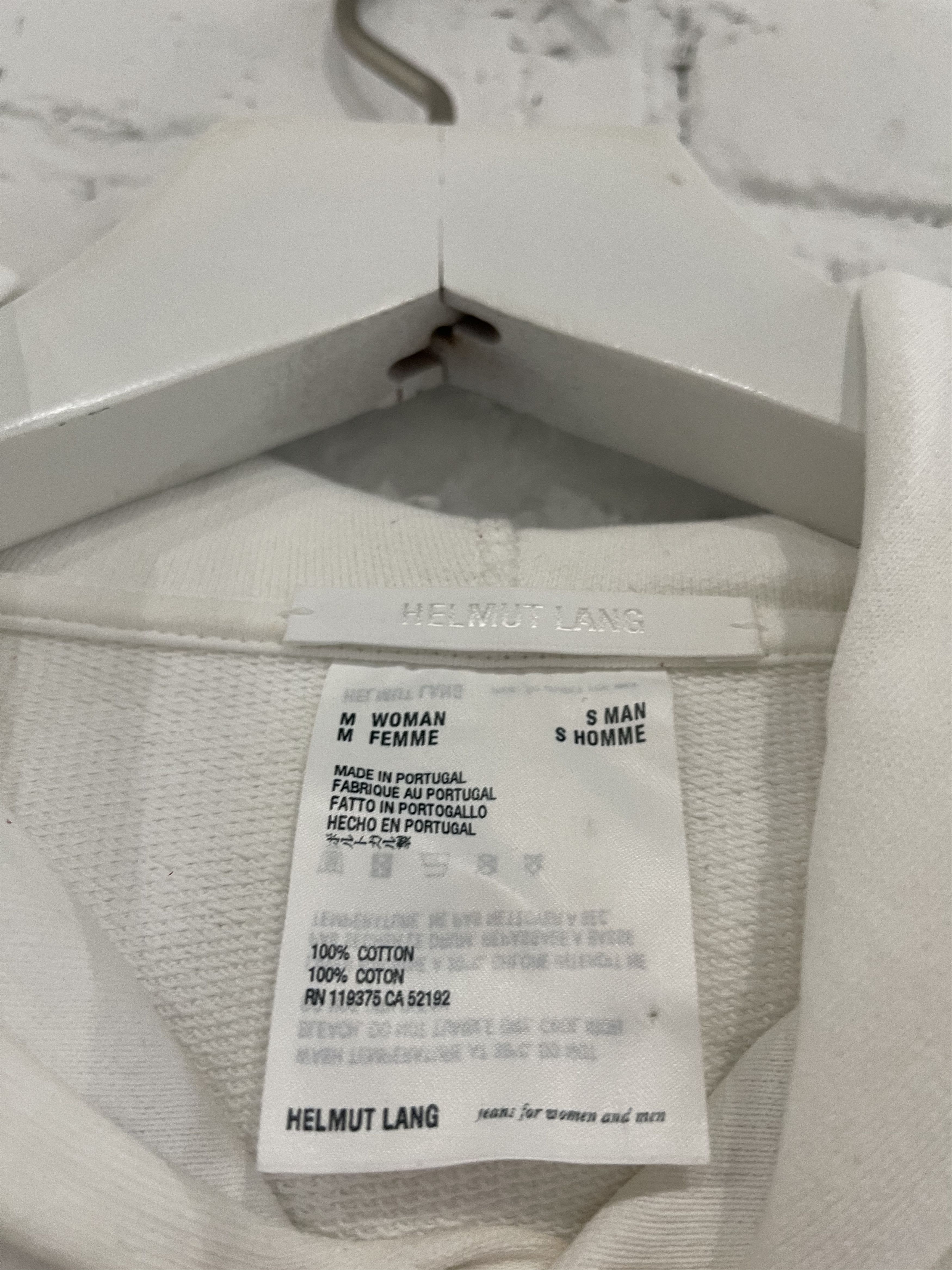 Helmut Lang Small Logo Hoodie Size US S / EU 44-46 / 1 - 3 Thumbnail