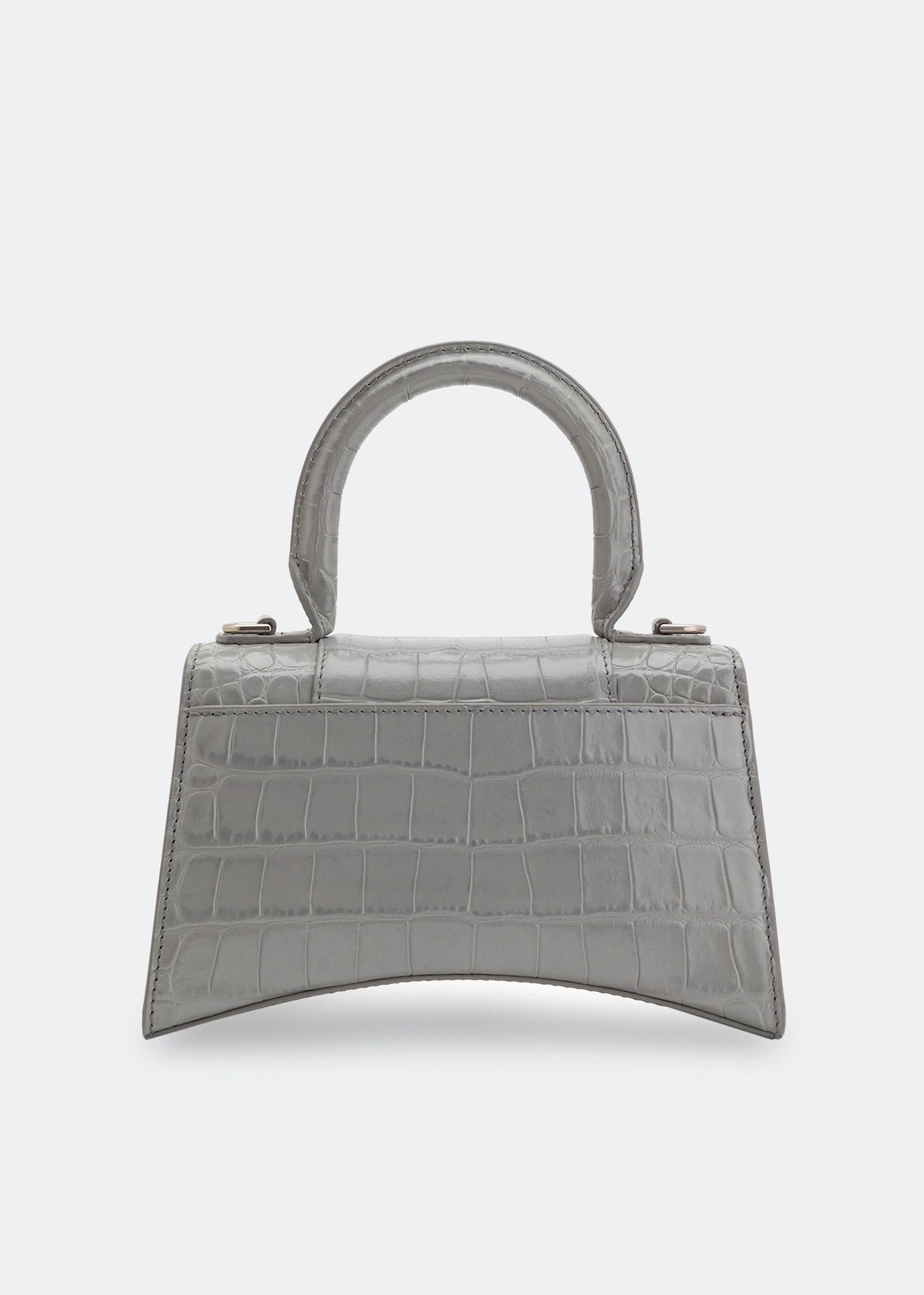 Balenciaga o1srvl11e0426 Size: OS / Hourglass XS Handbag Crocodile Size ONE SIZE - 4 Thumbnail