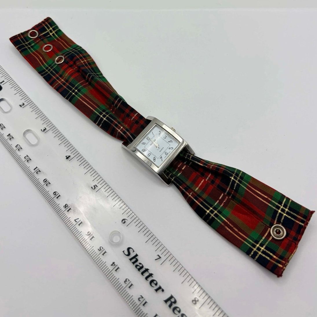 Other Red & Green Plaid Kessaris Watch Size ONE SIZE - 4 Thumbnail