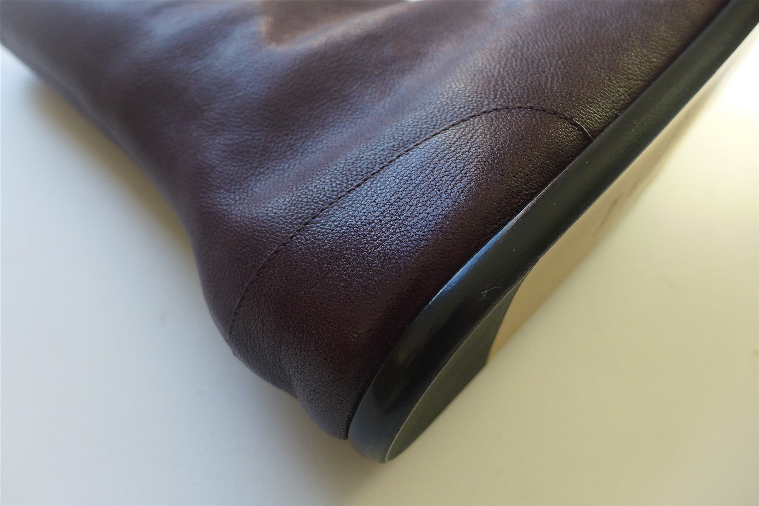 Maison Margiela Margiela Tabi Ankle Boots - Burgundy Camel Leather Size US 11 / EU 44 - 11 Thumbnail