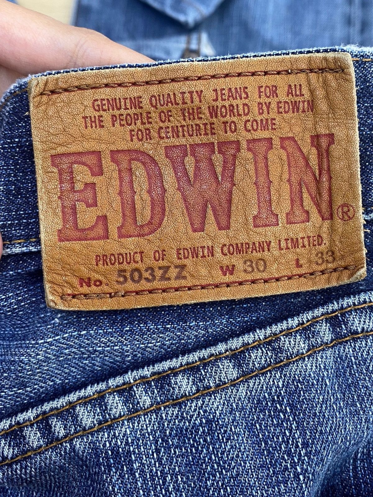 Edwin Edwin Acid Blue Wash Style Loose Jeans Size US 28 / EU 44 - 11 Thumbnail