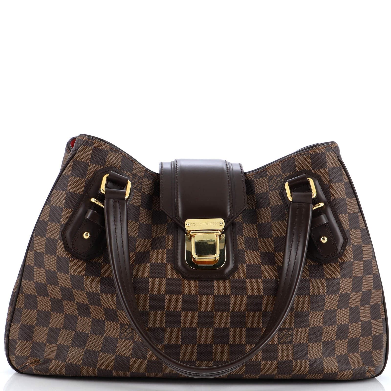 image of Louis Vuitton Griet Handbag Damier None in Brown, Women's