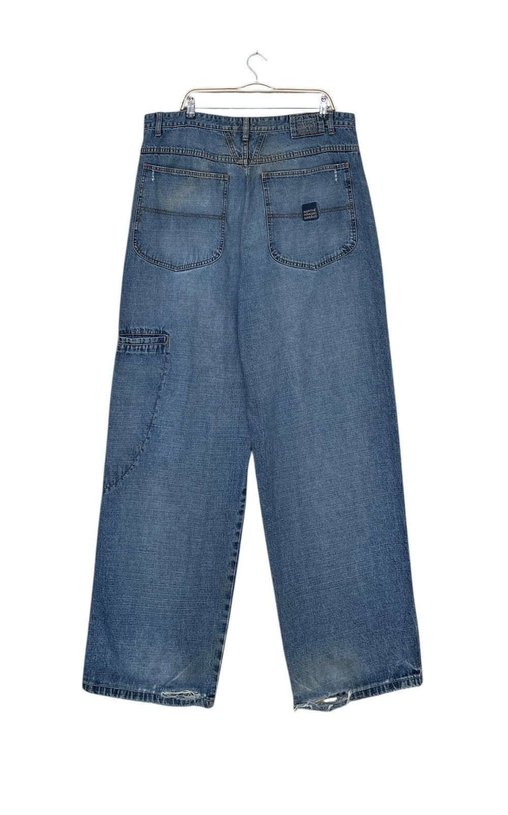 Marithe + Francois Girbaud × Vintage Vintage Brand Marithe Francois Girbaud Baggy Jeans 1990s Size US 40 / EU 56 - 2 Thumbnail