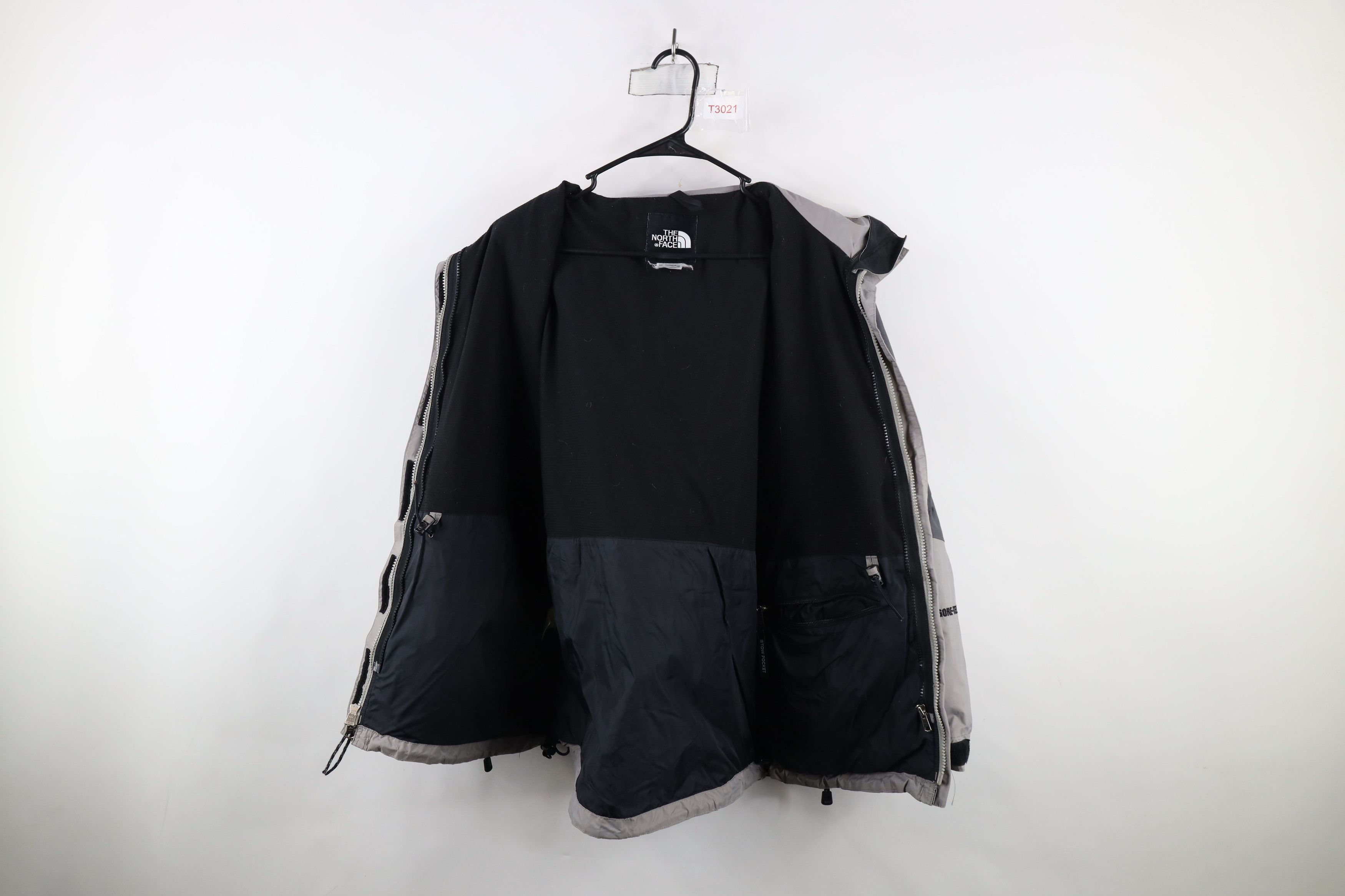 The North Face Vintage 90s The North Face Goretex Hooded Rain Jacket Gray Size US M / EU 48-50 / 2 - 9 Thumbnail