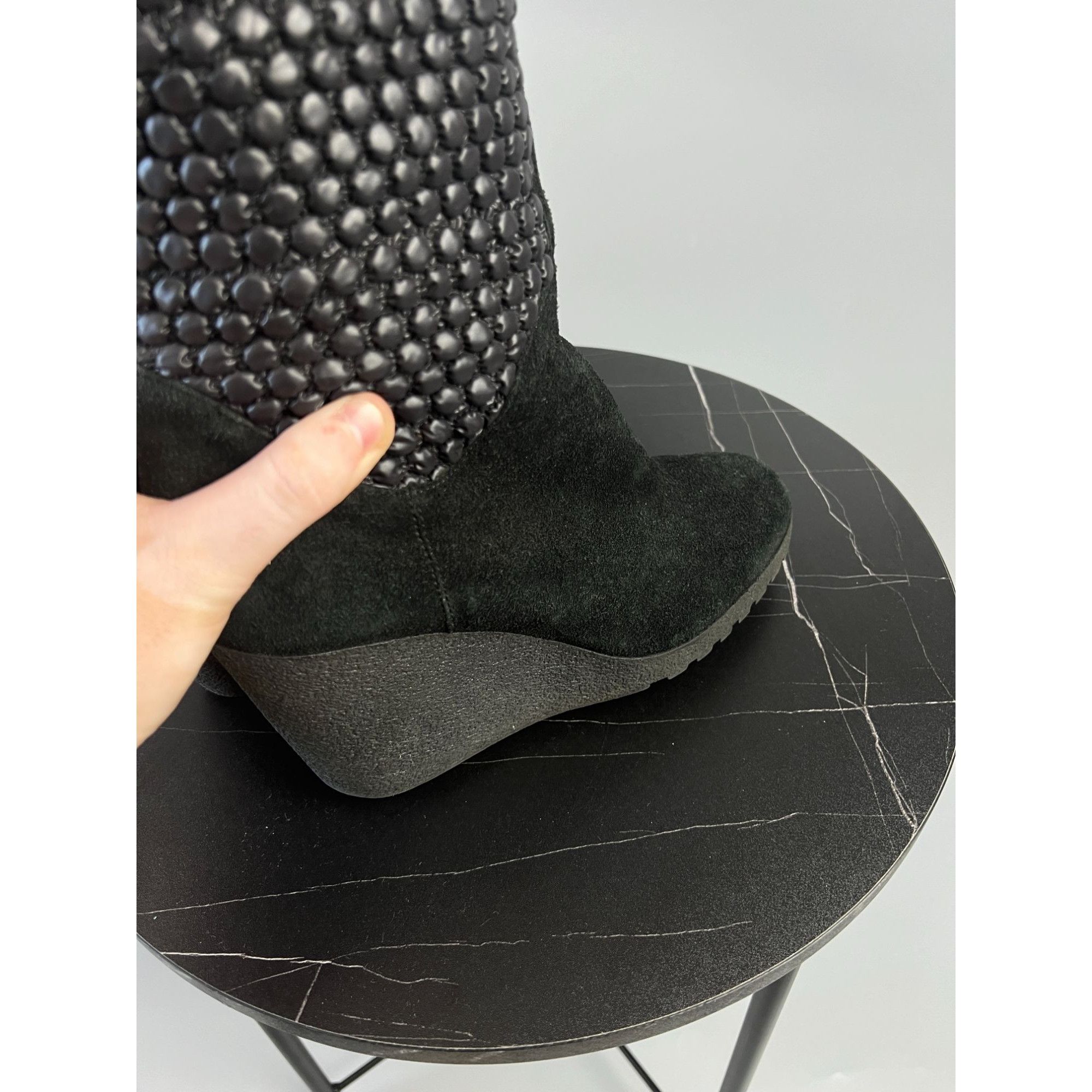 Fendi Fendi Bubbles Knee High Suede Boots Size EU 39 (Y0494) Size US 9 / IT 39 - 11 Thumbnail