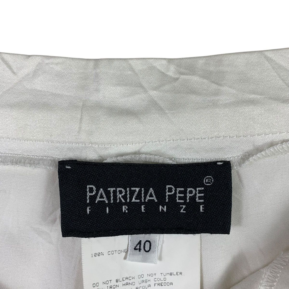 Designer × Patrizia Pepe PATRIZIA PEPE Firenze baggy women pants Size 28" / US 6 / IT 42 - 3 Thumbnail