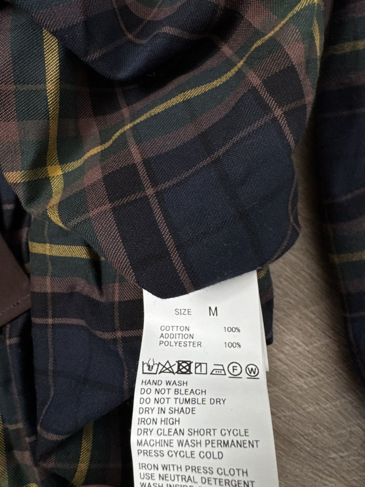 Tomorrowland Plaid Cotton Flannel Shirt Size US M / EU 48-50 / 2 - 6 Thumbnail