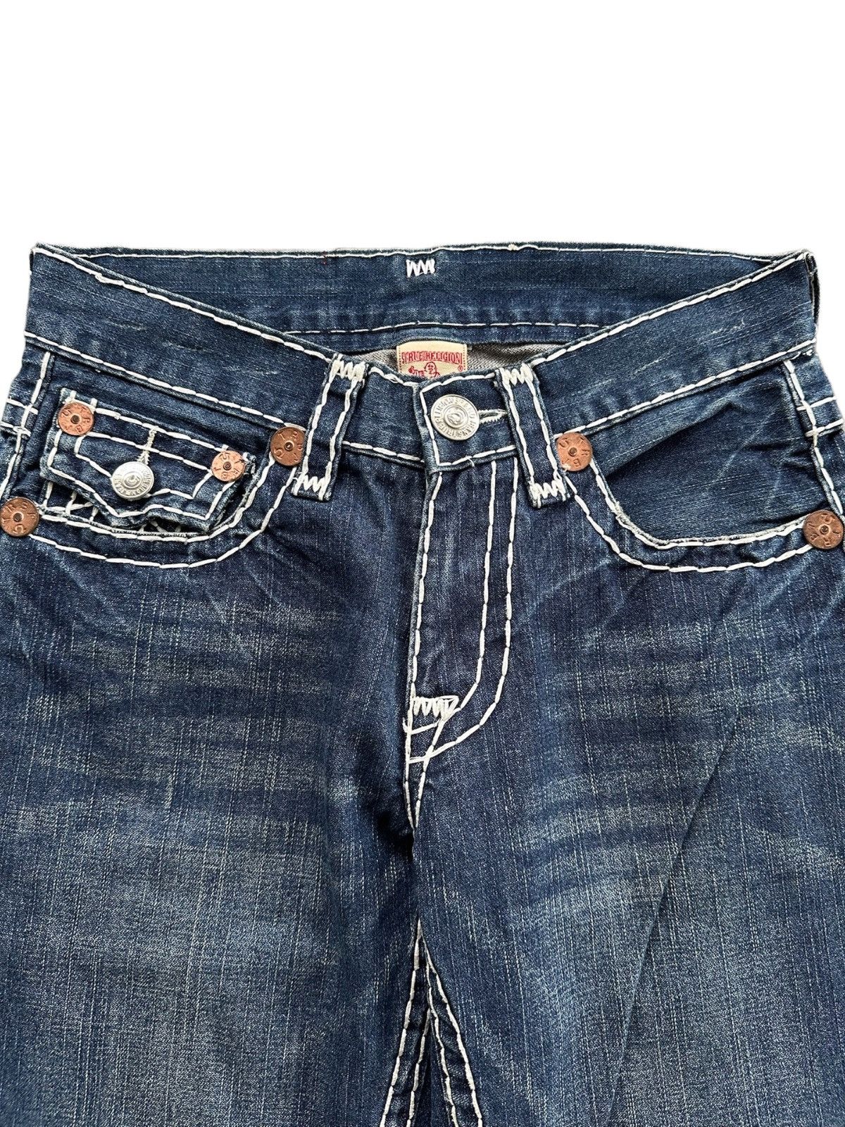 True Religion Vintage True Religion Joey Super T Denim Jeans Size US 31 - 2 Thumbnail