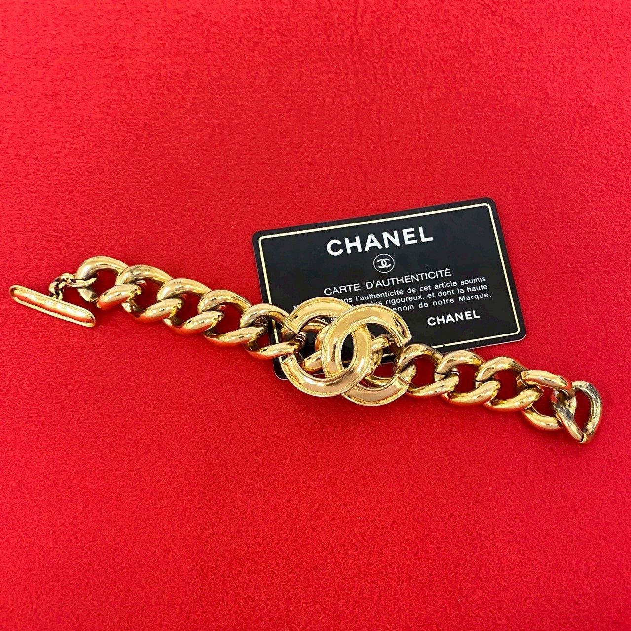 Chanel Chanel Chanel Coco Mark Bracelet Metal Bracelet DUTY FREE for USA Size ONE SIZE - 1 Thumbnail