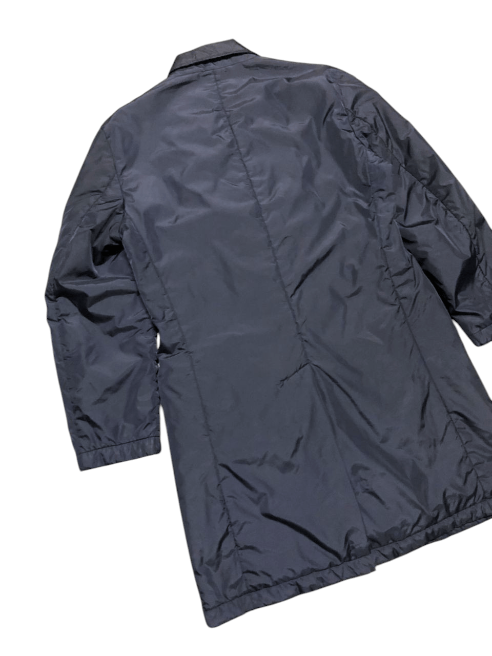 Aspesi Aspepsi Navy Double Breasted Down Coat Jacket Size US S / EU 44-46 / 1 - 8 Thumbnail