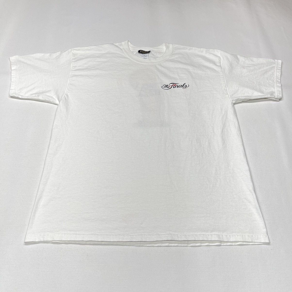 NBA NBA Finals Tee Shirt White Trophy Champions Basketball Y2K Size US XL / EU 56 / 4 - 2 Thumbnail