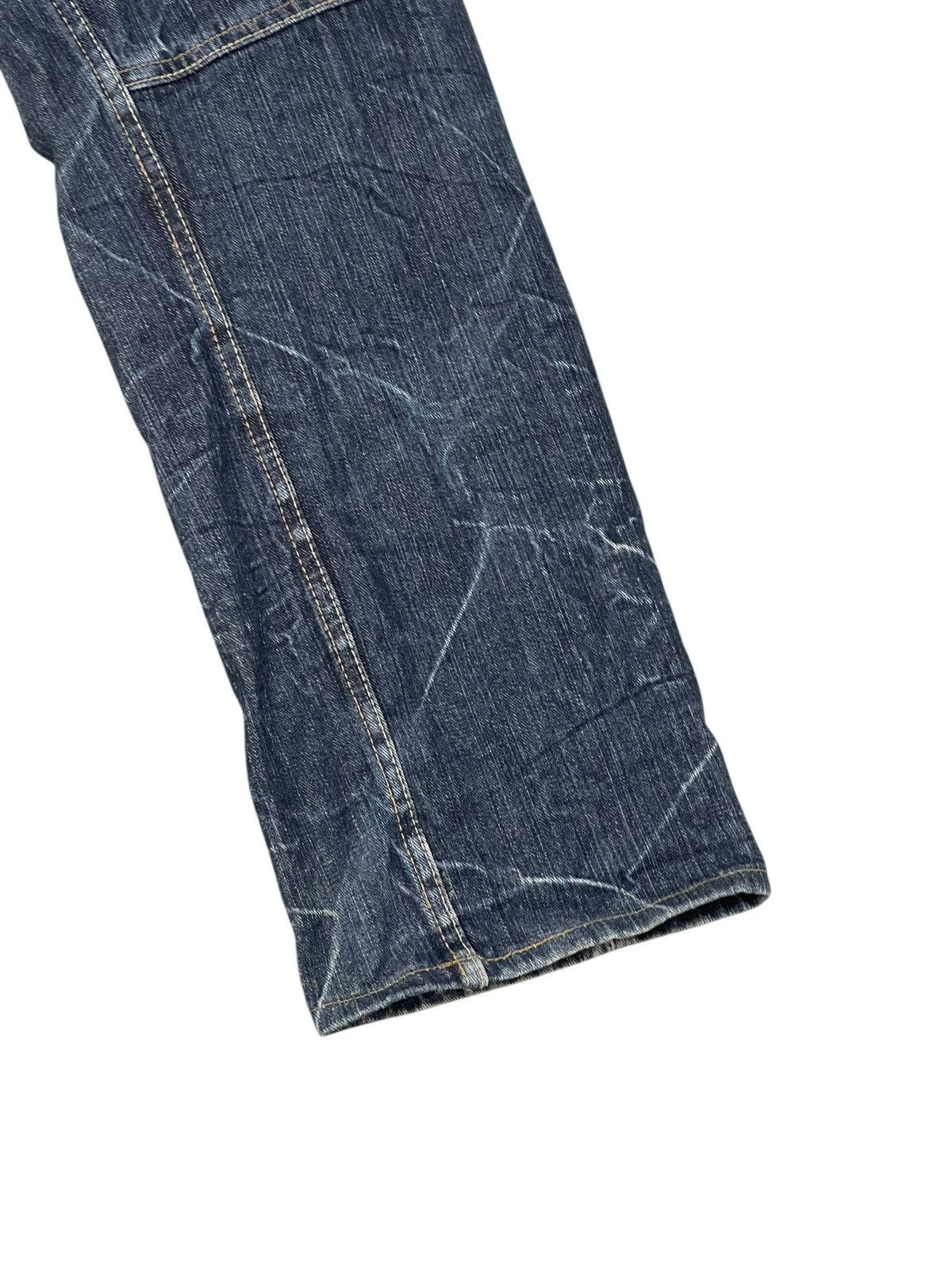 Japanese Brand Double Waist Jeans Dominate Dior Chrome hearts erd 2🟦7 Size US 32 / EU 48 - 3 Thumbnail