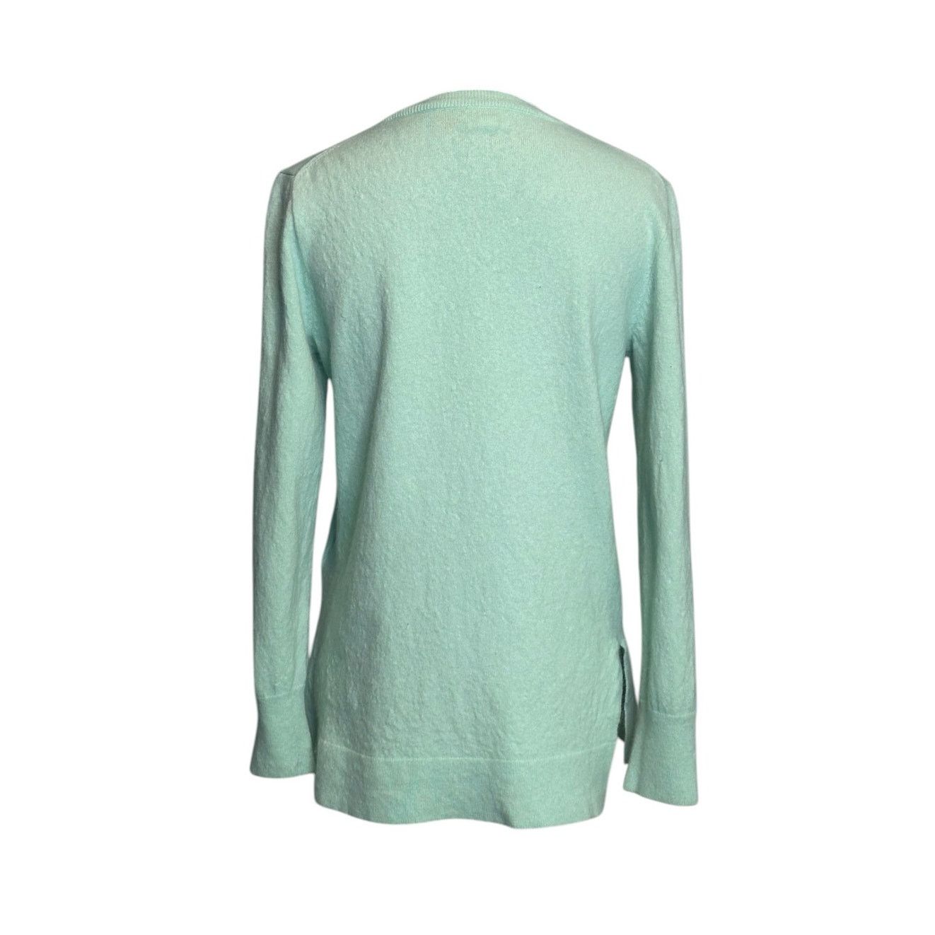 J.Crew J.Crew light aqua blue long sleeves sweater size Small Size S / US 4 / IT 40 - 2 Thumbnail