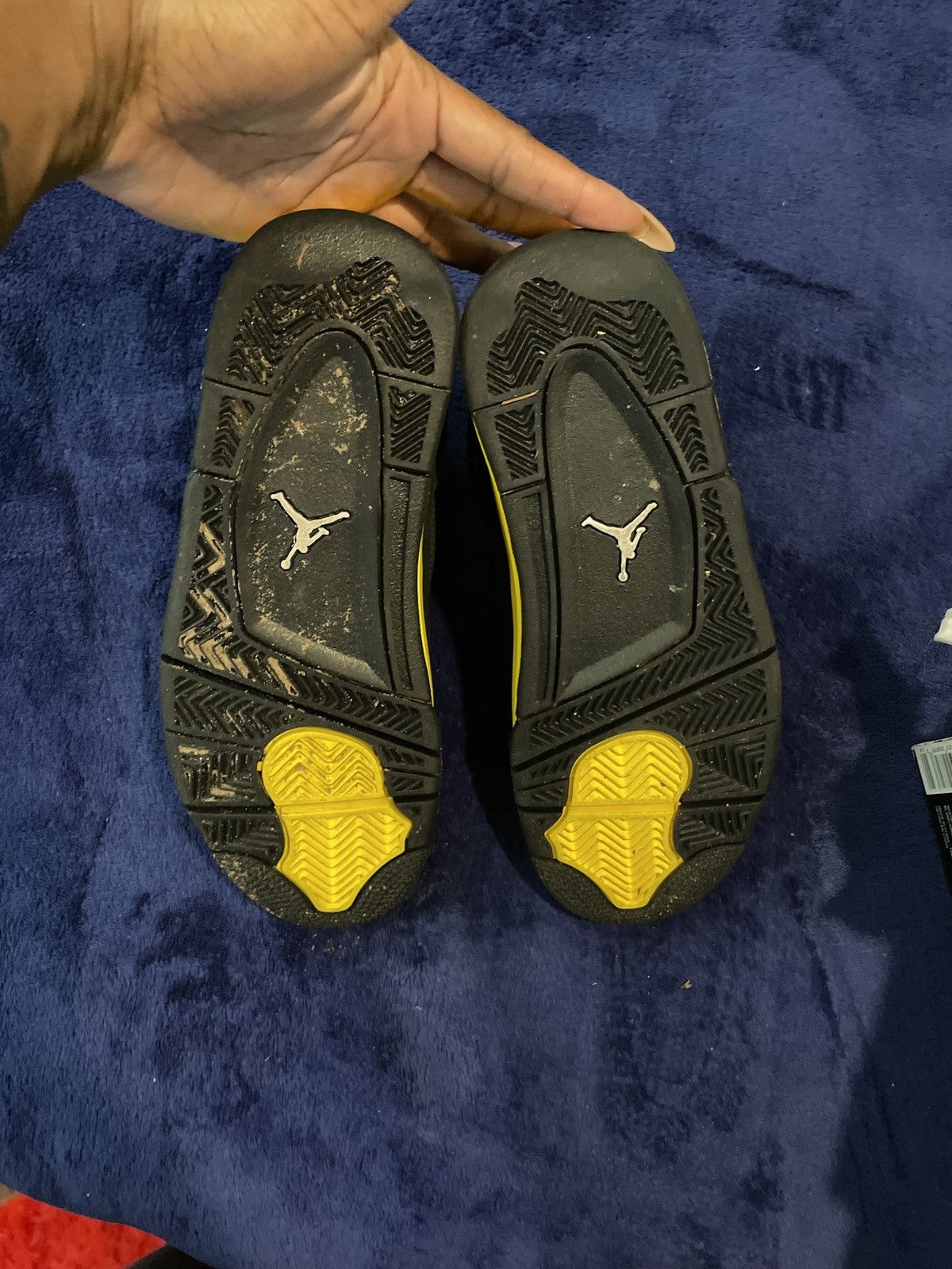 Nike Jordan 4 thunder Size US 4.5 / IT 34.5 - 7 Thumbnail