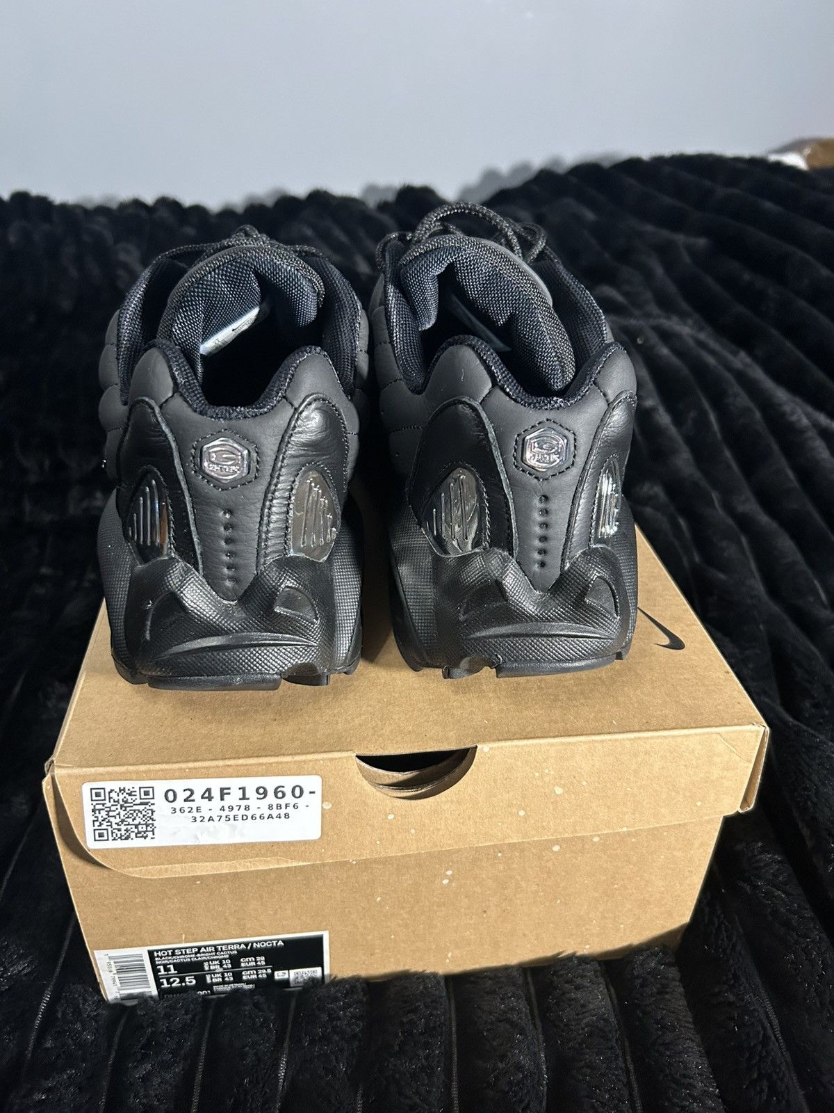 NOCTA NOCTA x Nike Hot Step Air Terra Black Size US 11 / EU 44 - 6 Thumbnail