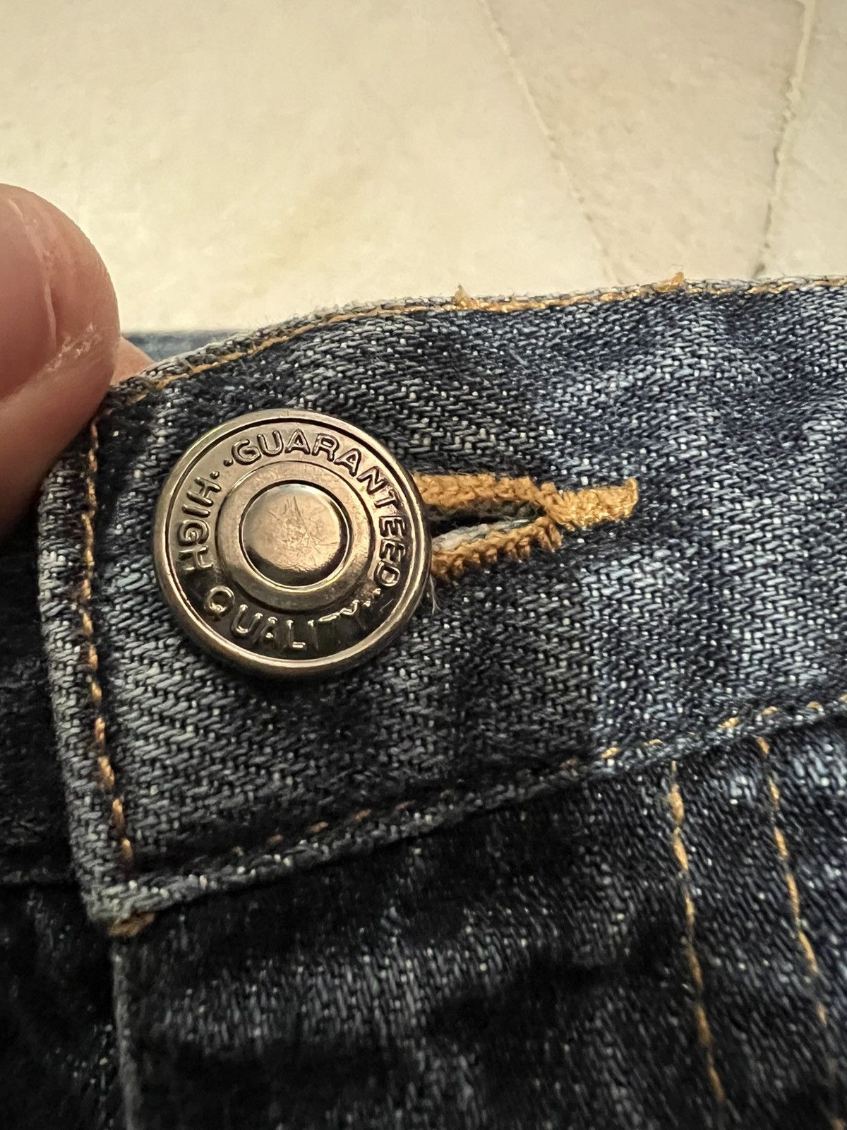 If Six Was Nine × Japanese Brand 🌈Vintage Japanese Brand UJ Flare Jean Size US 30 / EU 46 - 9 Thumbnail