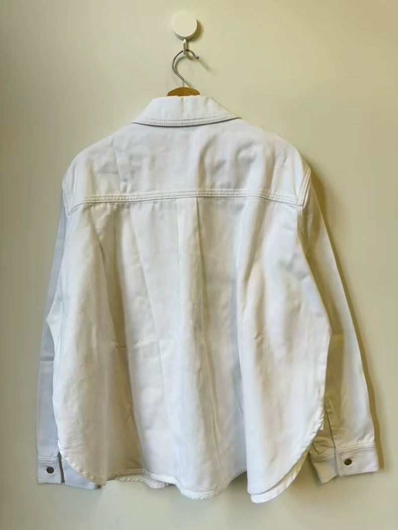 Loewe LOEWE White patch logo denim jacket Size XS / US 0-2 / IT 36-38 - 2 Thumbnail