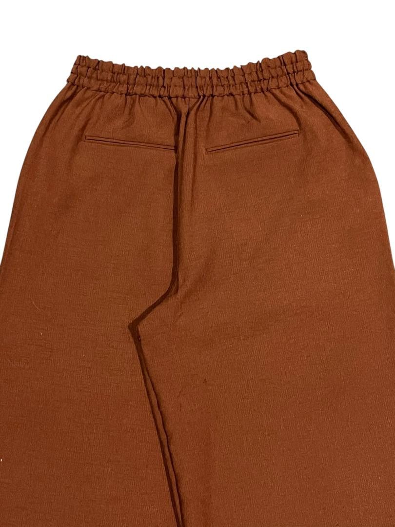 Beams Plus × Japanese Brand Beams Heart Orange Brick Wide Leg Pants Size 25" / US 0 / IT 36 - 6 Thumbnail