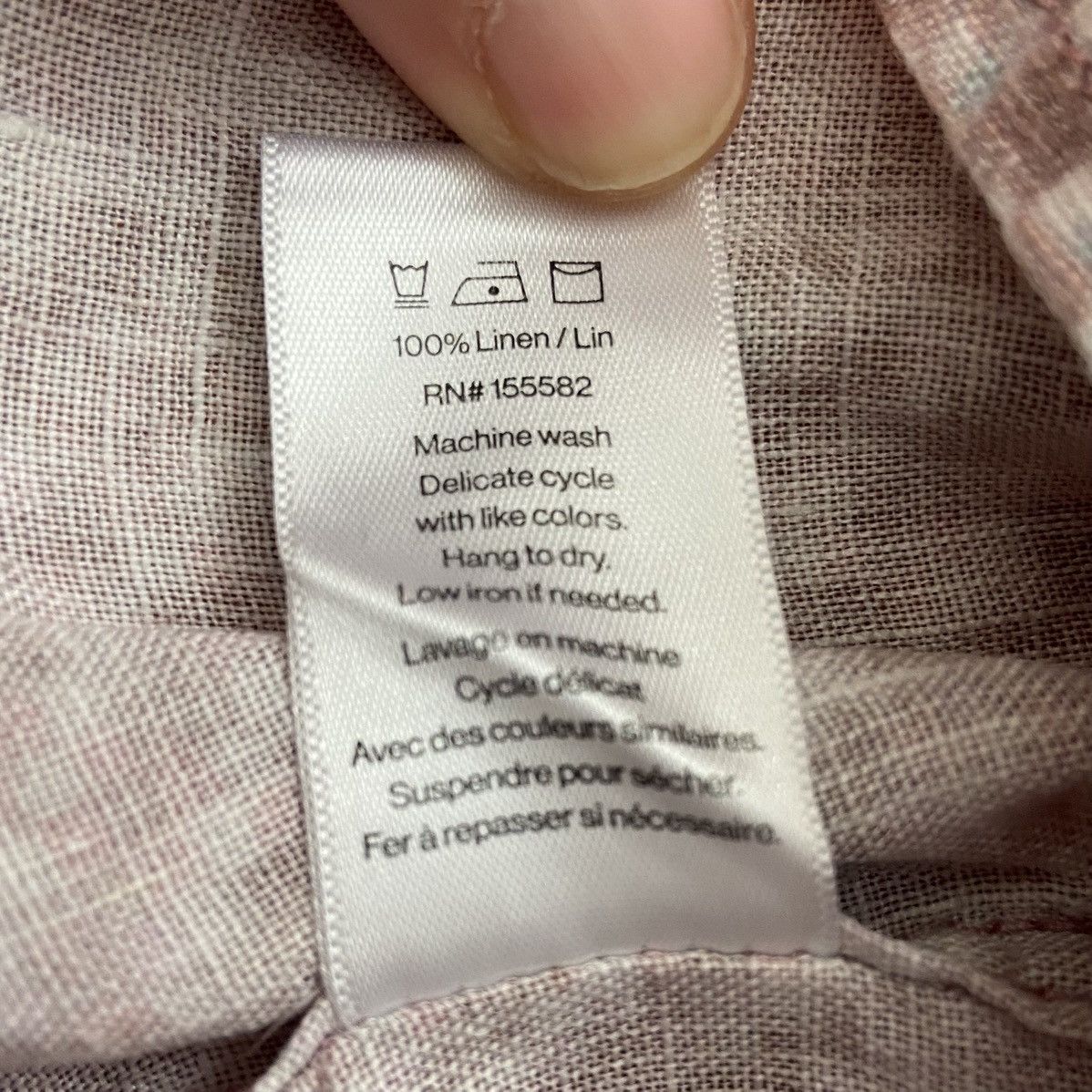 Corridor Corridor New York 100% Linen Costal Button Up Shirt Men’s XL Size US XL / EU 56 / 4 - 7 Thumbnail