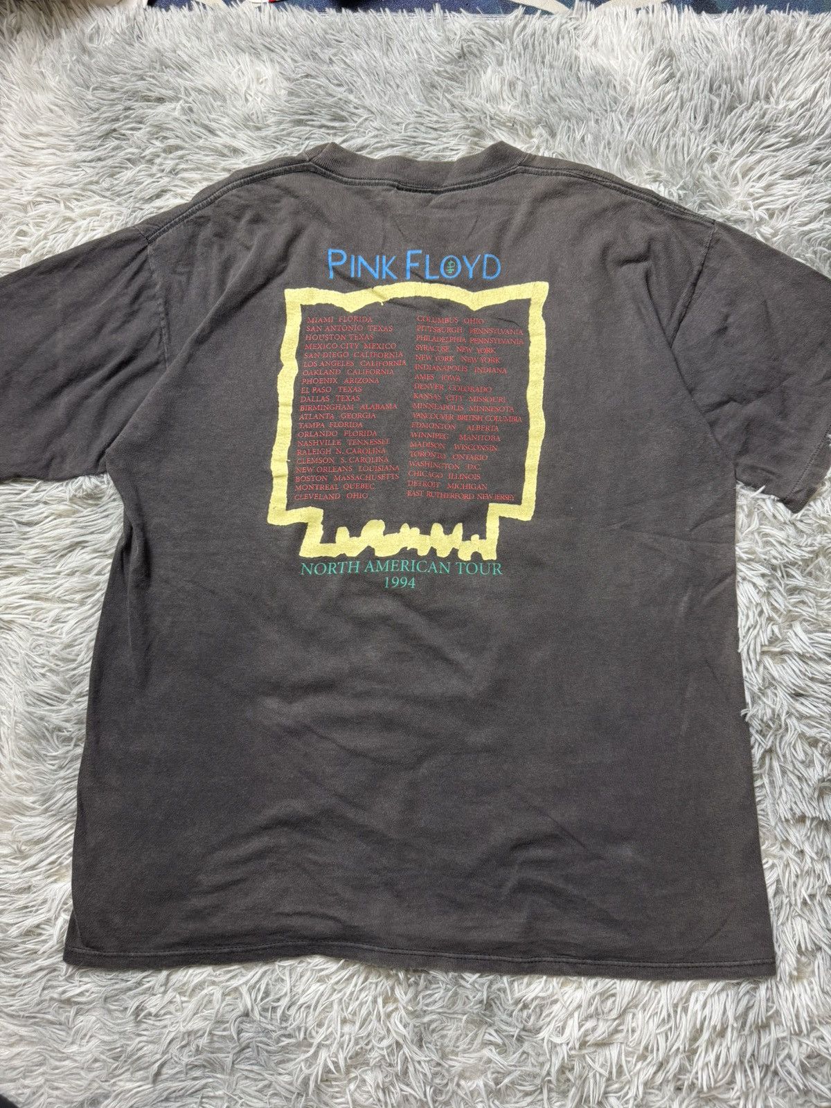 Pink Floyd Vintage Pink Floyd Size US XL / EU 56 / 4 - 6 Thumbnail