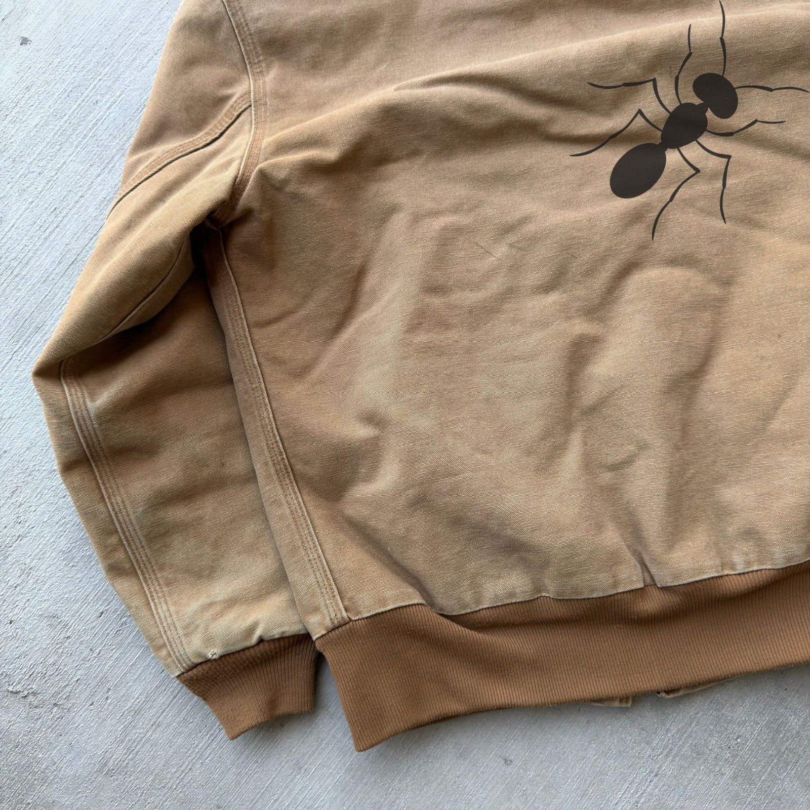 Carhartt × Vintage Carhartt WOMENS WJ130 BRN brown hooded work wear jacket Size US S / EU 44-46 / 1 - 8 Thumbnail