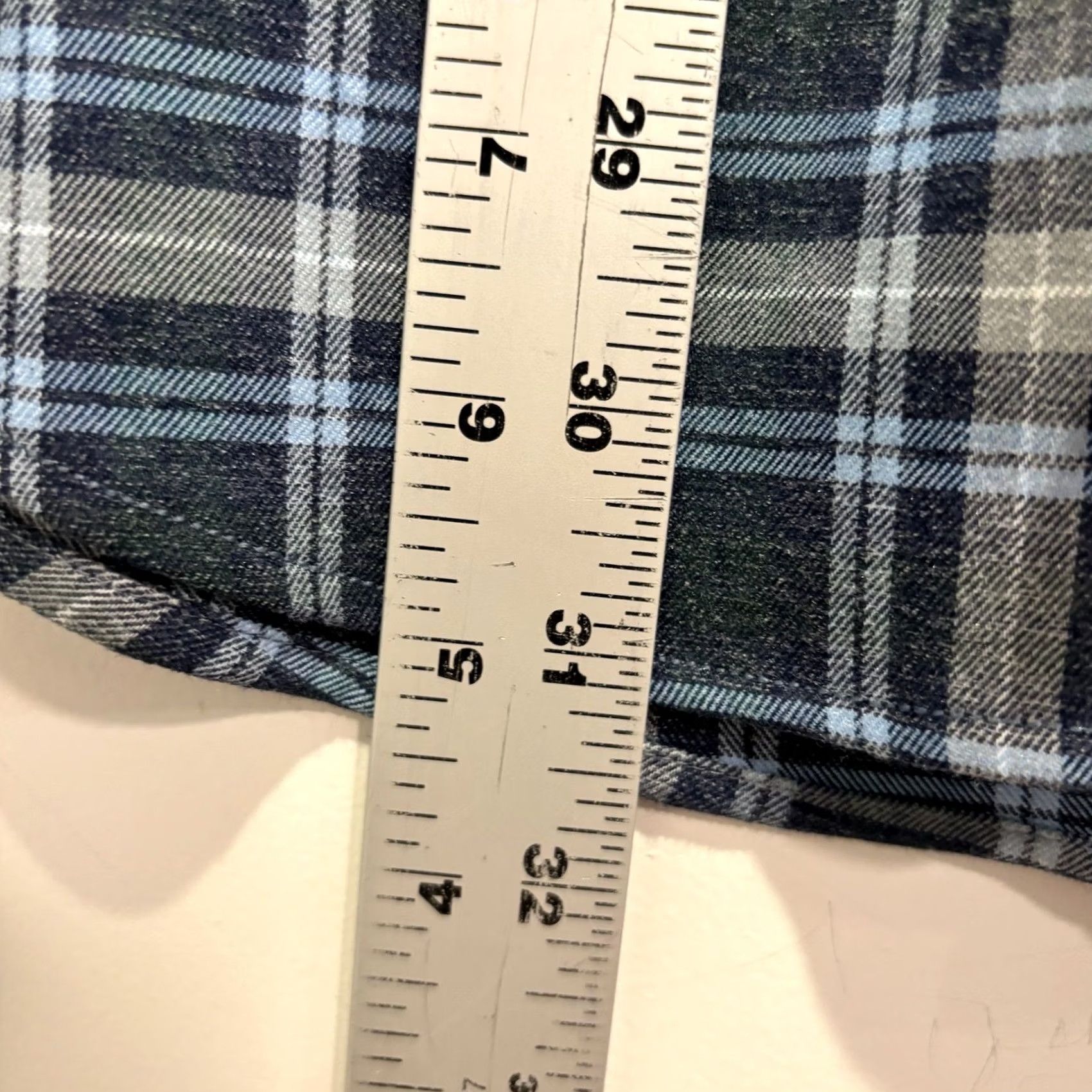 Peter Millar Peter Millar Mens Blue Plaid Long Sleeve Button Down Shirt Medium Size US M / EU 48-50 / 2 - 4 Thumbnail