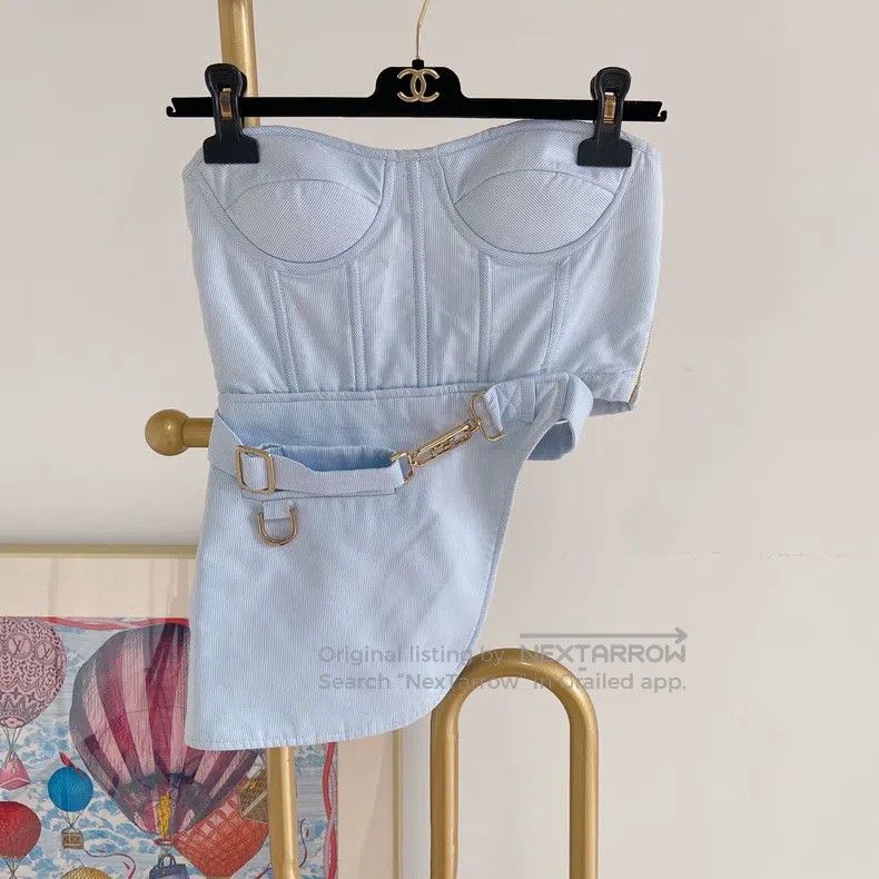 Fendi Fendi Asymmetrical Tube Top Size XS / US 0-2 / IT 36-38 - 1 Thumbnail