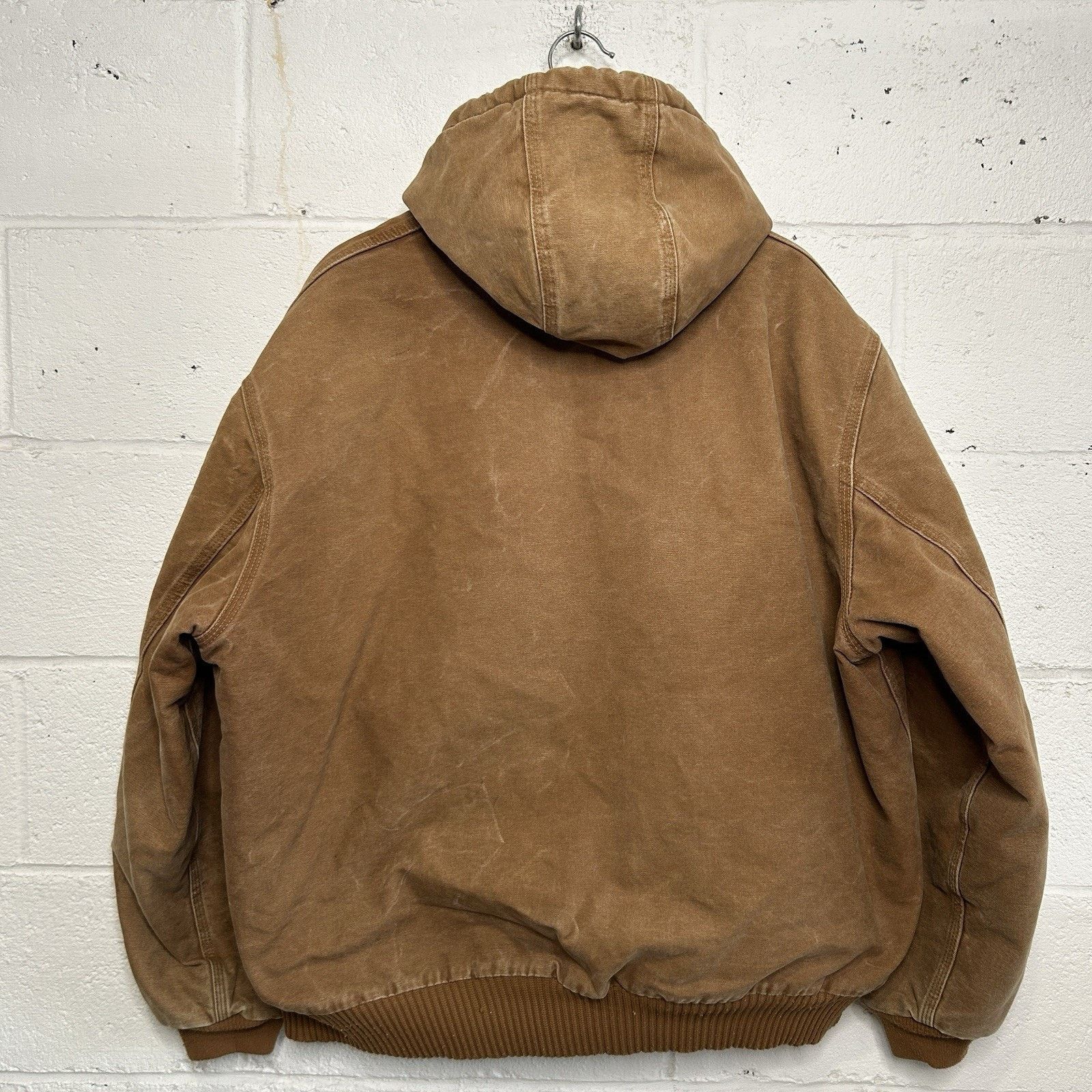 Carhartt Carhartt Hooded Quilt-Lined Active Jacket “Brown” J130-211 Size US XL / EU 56 / 4 - 2 Thumbnail