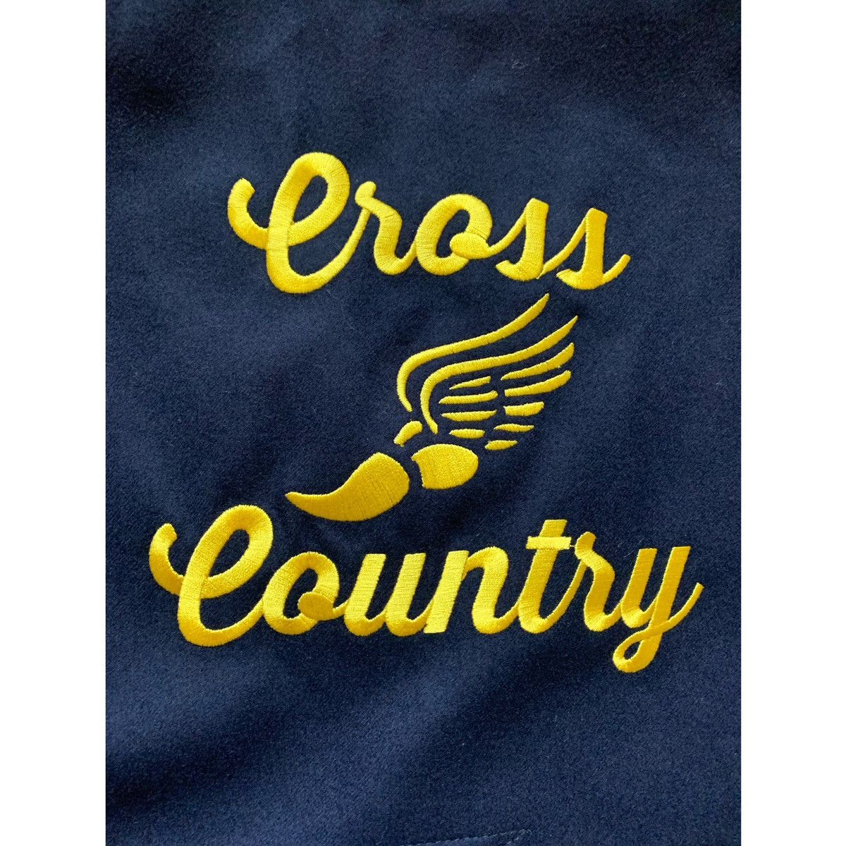 Noah NOAH CROSS COUNTY EMBROIDERED LOGO BLAZER JACKET Size 40R - 8 Thumbnail