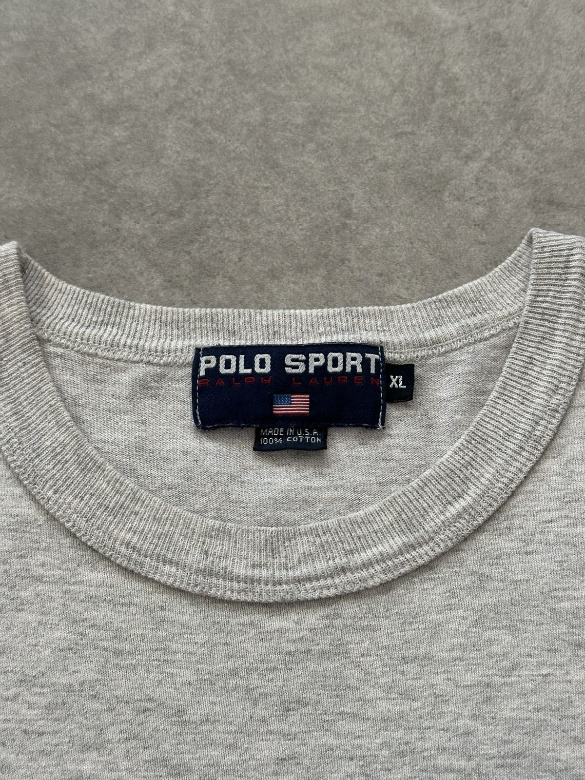 Polo Ralph Lauren Vintage Polo Sport Trainer Shirt 90’s Simple Graphic Tee Size US XL / EU 56 / 4 - 6 Thumbnail