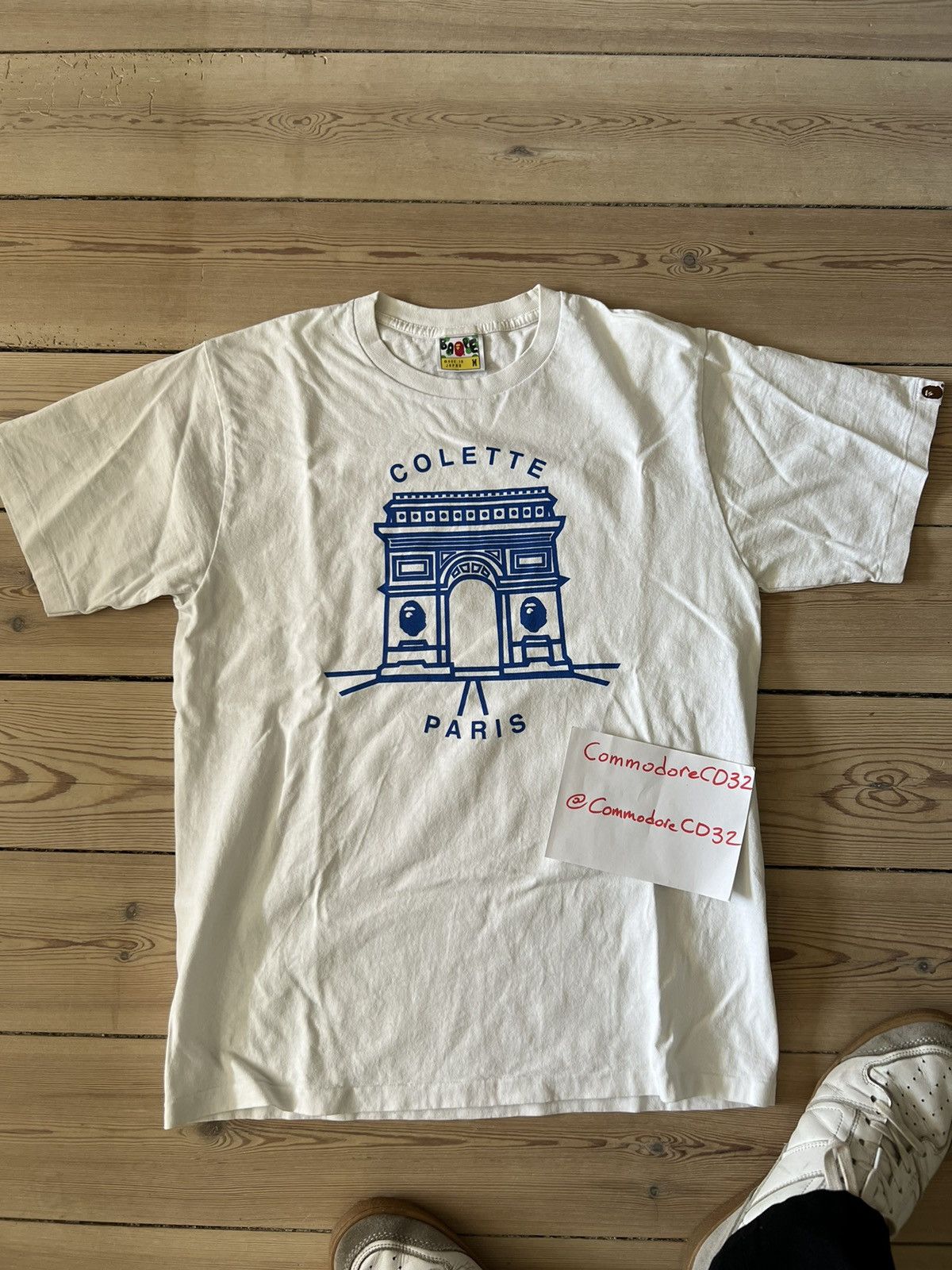 Bape × Colette Rare bape x colette tee Size US M / EU 48-50 / 2 - 9 Thumbnail