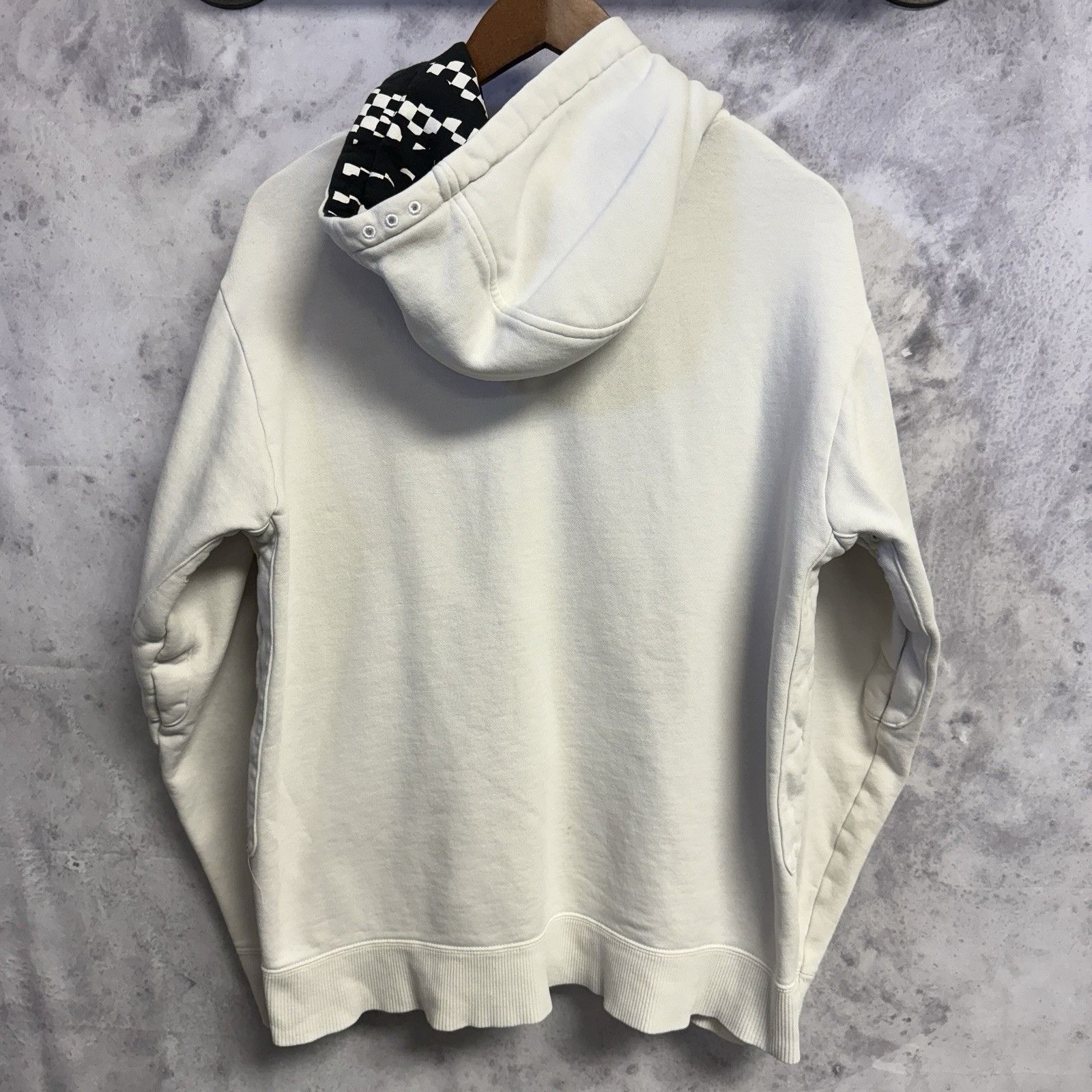 Vans Vans Skate Hoodie Sweatshirt Mens Medium White Full Zip Stre Size US M / EU 48-50 / 2 - 2 Thumbnail