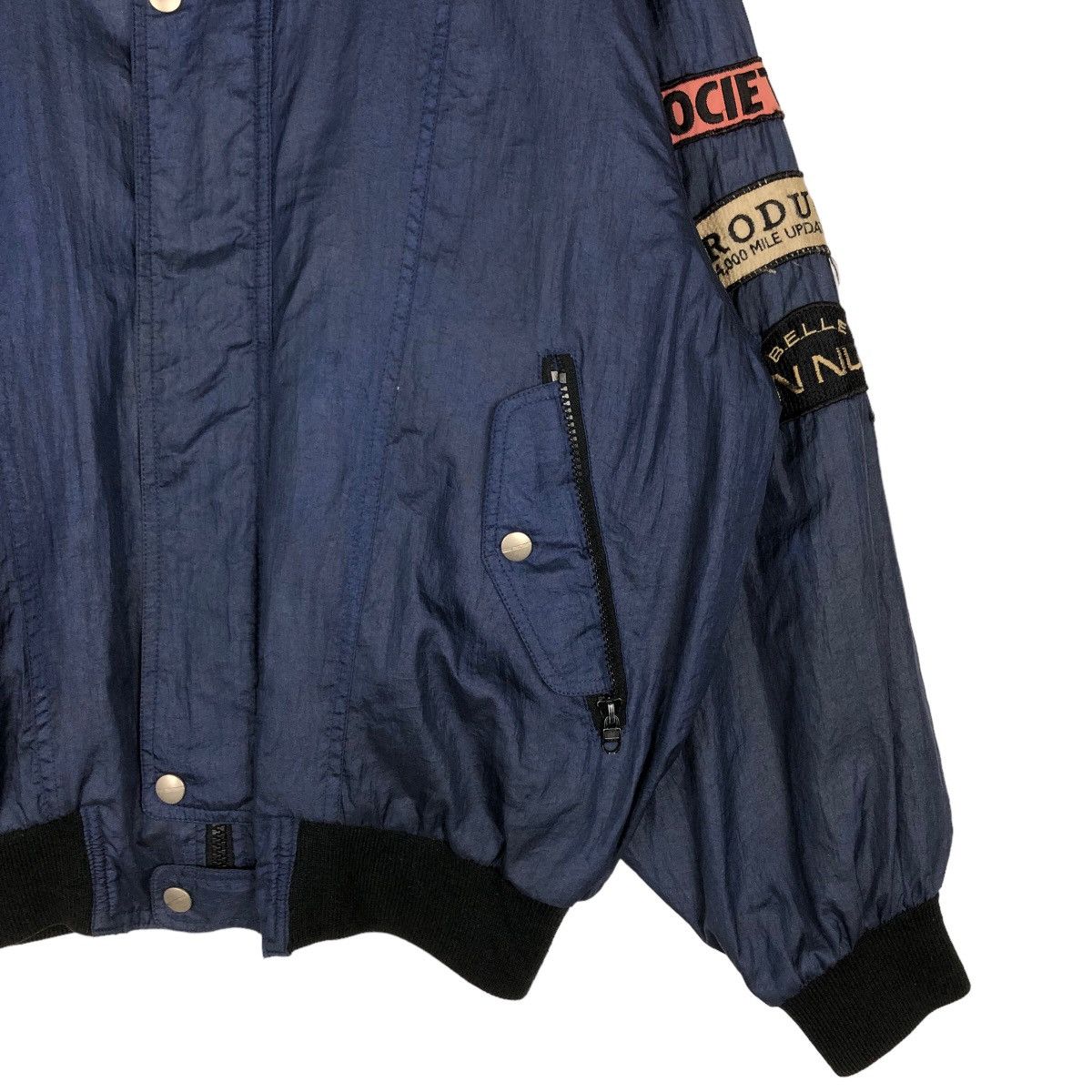 Japanese Brand 🔥Vintage Bomber Jacket Bad Boy Club Big Logo Size US M / EU 48-50 / 2 - 5 Thumbnail