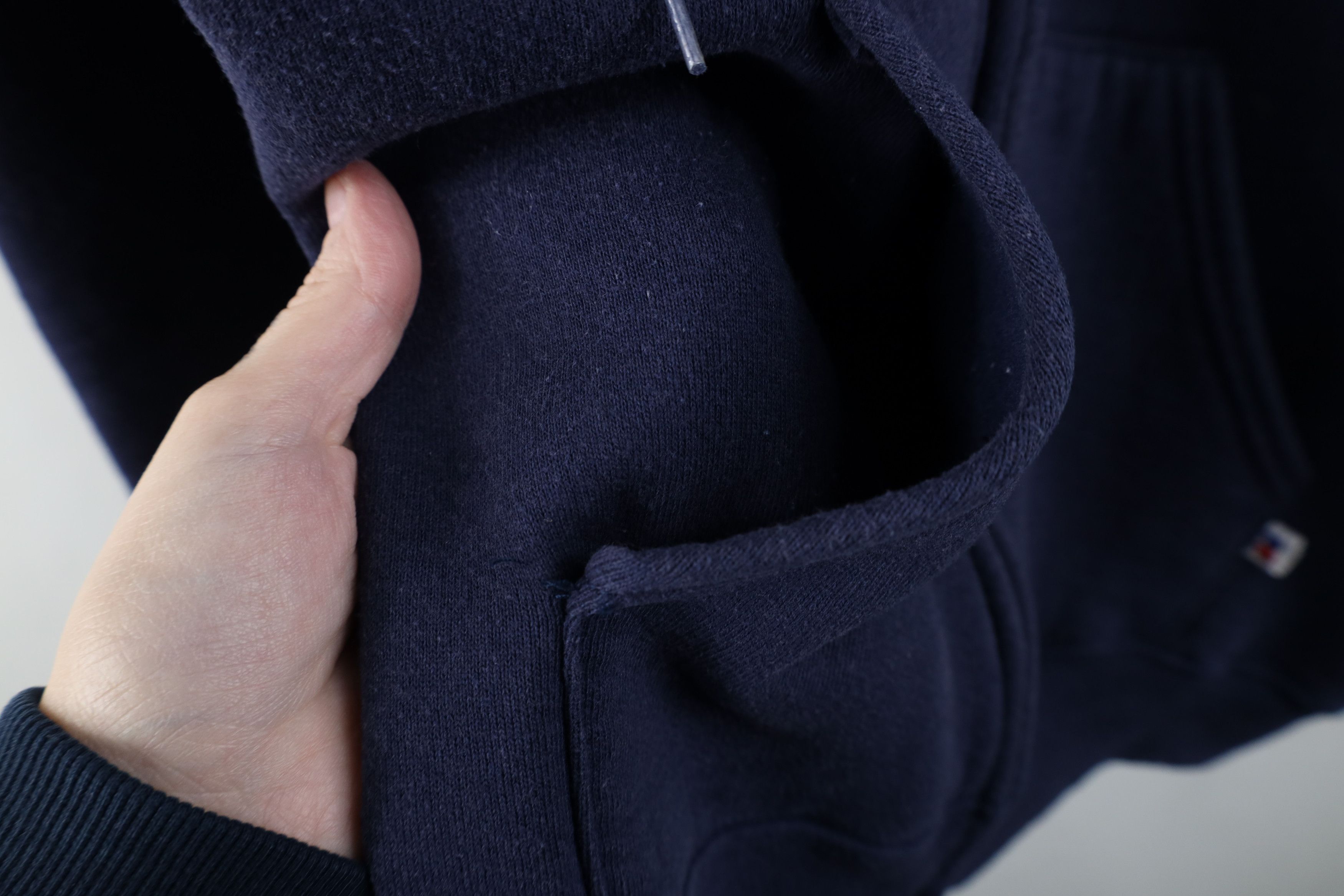 Russell Athletic Vintage 80s 90s Russell Athletic Hoodie Navy Blue USA Size US XL / EU 56 / 4 - 5 Thumbnail