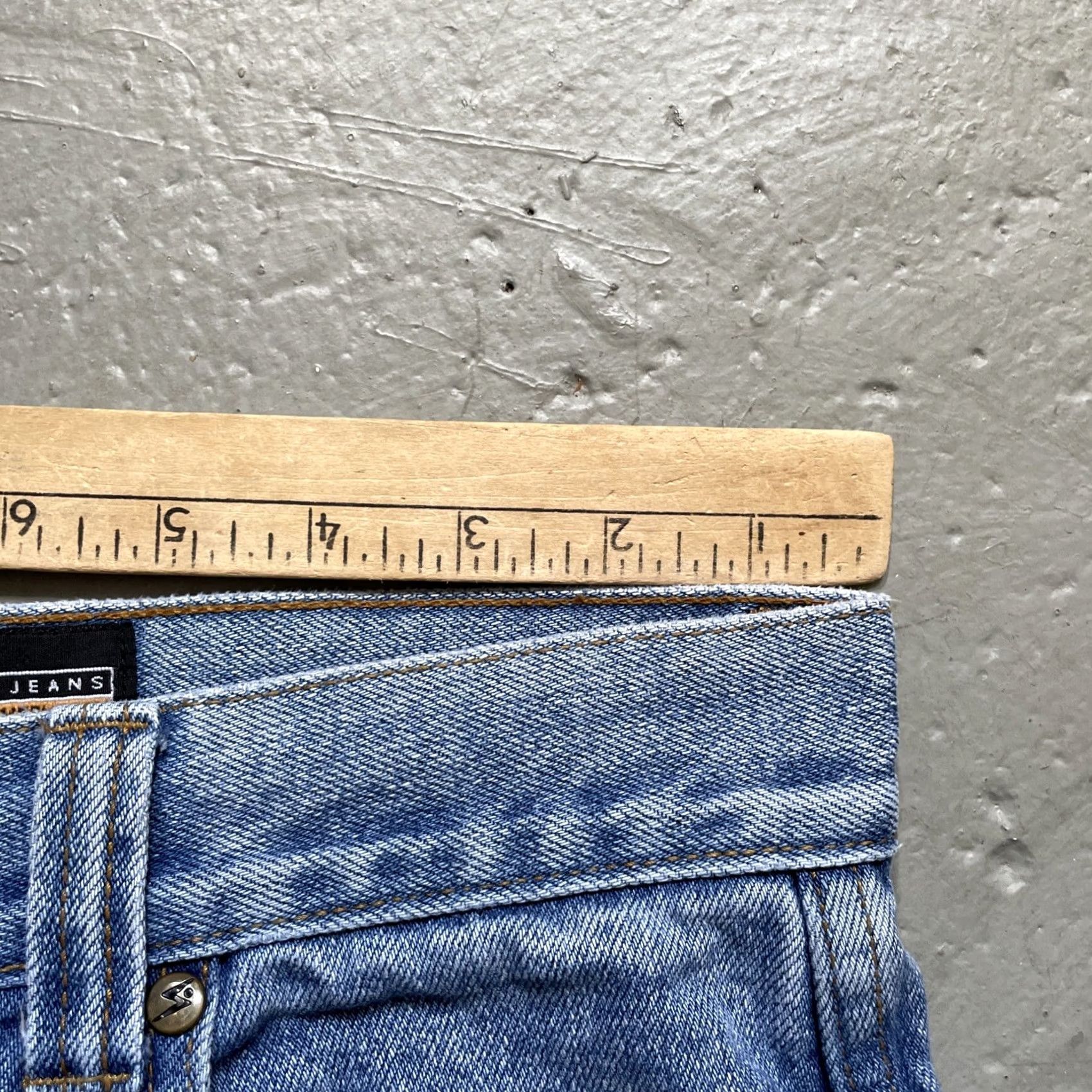 Vintage VINTAGE Solo Semore Denim Cargo Jeans Work Pants Distressed 1990s Y2K Baggy 32 Blue Jeans Mens Girls Boys Unisex Adults 32x32 Size US 32 / EU 48 - 7 Thumbnail