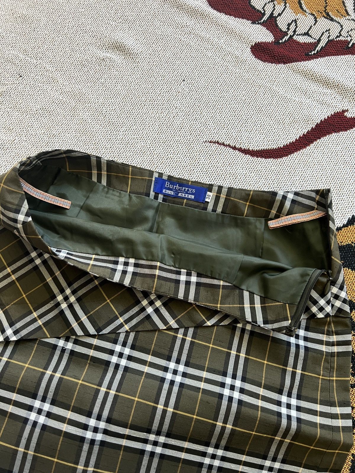 Burberry × Designer × Vintage Vintage Burberry Blue Label Japan market Size 26" / US 2 / IT 38 - 4 Thumbnail