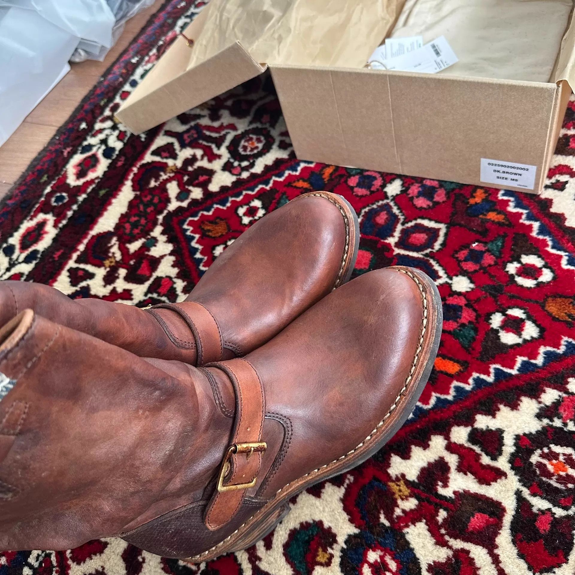Visvim VISVIM 25AW ICT T.W.O. Engineer Boot US8 Mud Dyed Size US 8 / EU 41 - 4 Thumbnail