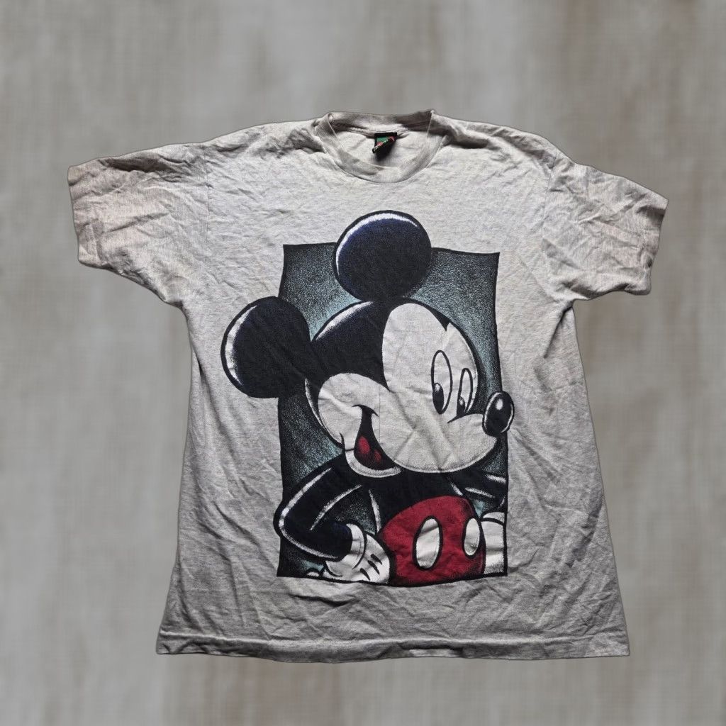 Mickey Unlimited VINTAGE Mickey Unlimited Mickey Mouse Gray Graphic T-Shirt Adult Men 2XL 80s Disney Regular Fit Size US XXL / EU 58 / 5 - 1 Thumbnail