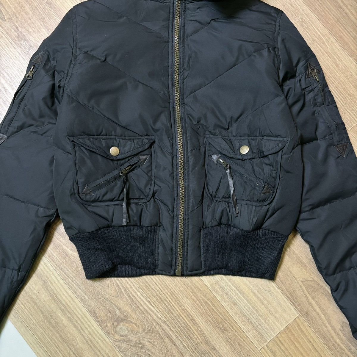 Hysteric Glamour × Japanese Brand × Le Grande Bleu (L.G.B.) Epice Fur jacket down puffer IfSixWasNine LGB Style Size M / US 6-8 / IT 42-44 - 7 Thumbnail