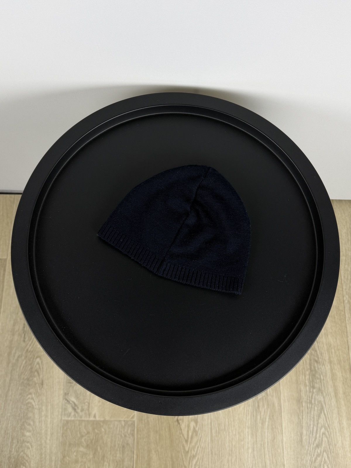 Lacoste Lacoste Wool Beanie Hat Navy Blue Big Crocodile Logo Vintage Size 26 - 7 Thumbnail