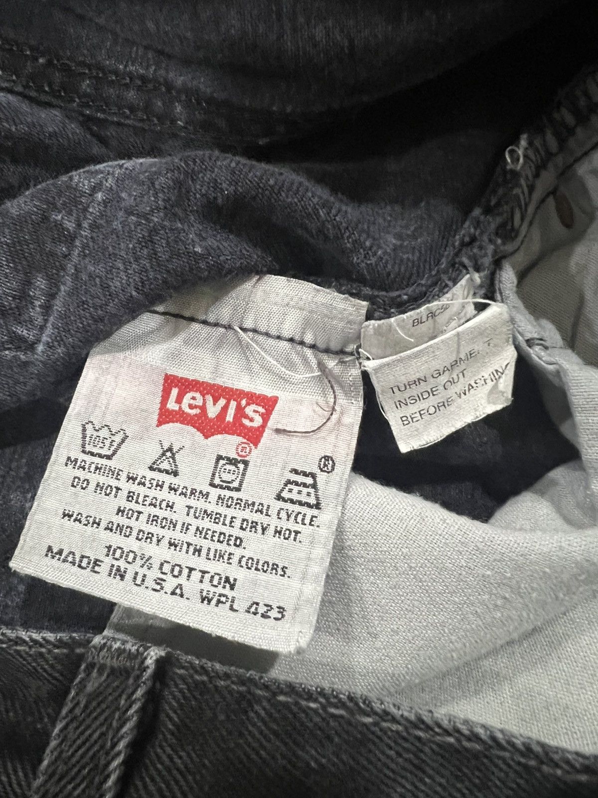 Levi's Vintage Clothing Vintage 1999 Levis 501 Raw Hem Distressed Denim Tears Jorts Size US 33 - 6 Thumbnail